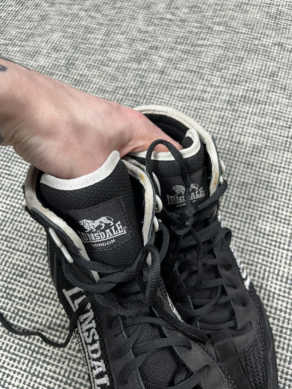 Lonsdale Lonsdale y2k vintage boxing boots sneakers like puma Size US 11 / EU 44 - 6 Thumbnail