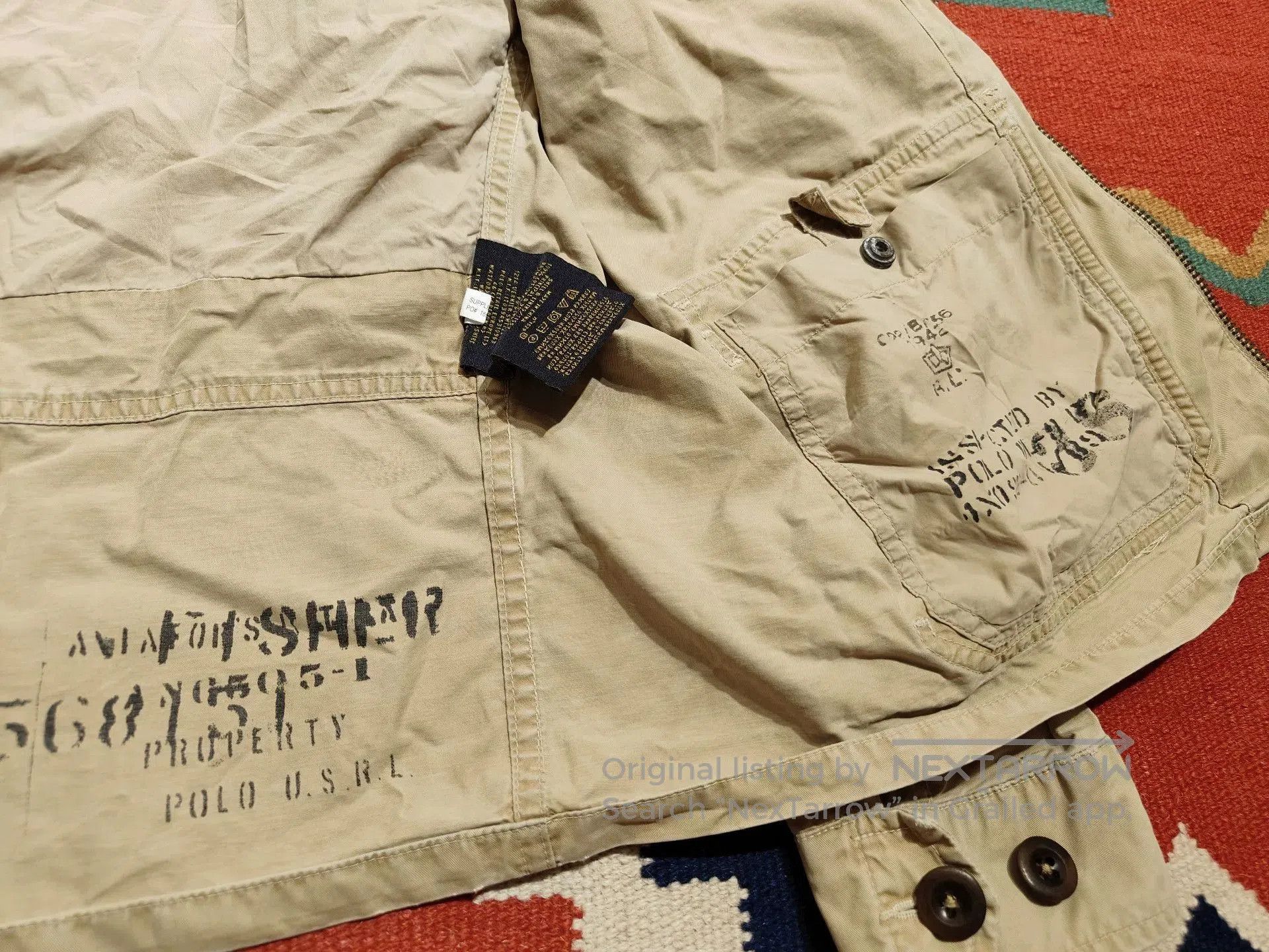 RRL Ralph Lauren Ralph Lauren Vintage M41 Jacket. Size US L / EU 52-54 / 3 - 3 Thumbnail