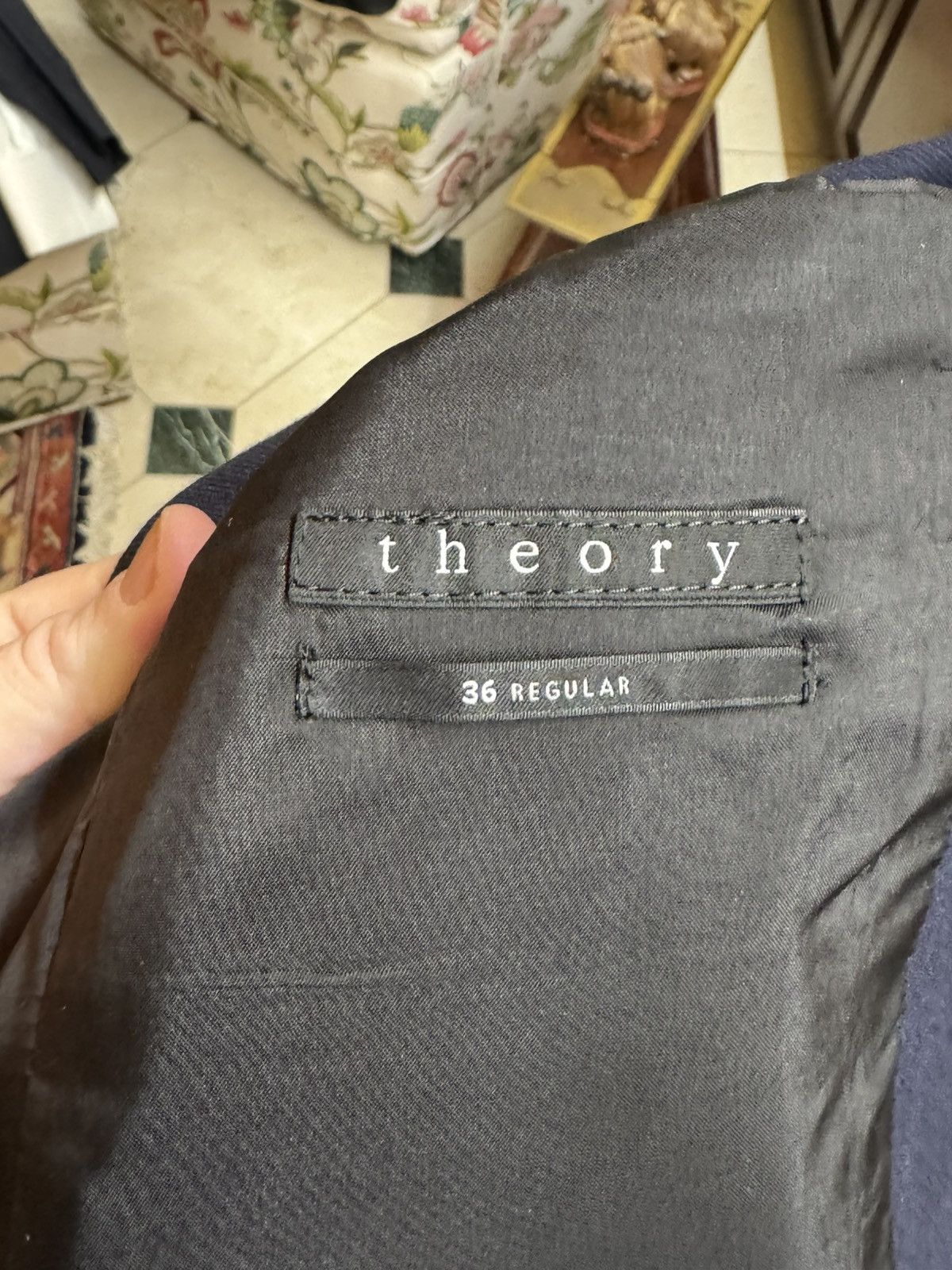 Theory Theory Dilano Wool Suit – Navy – 36R / 30W x 29L Size 36R - 2 Thumbnail