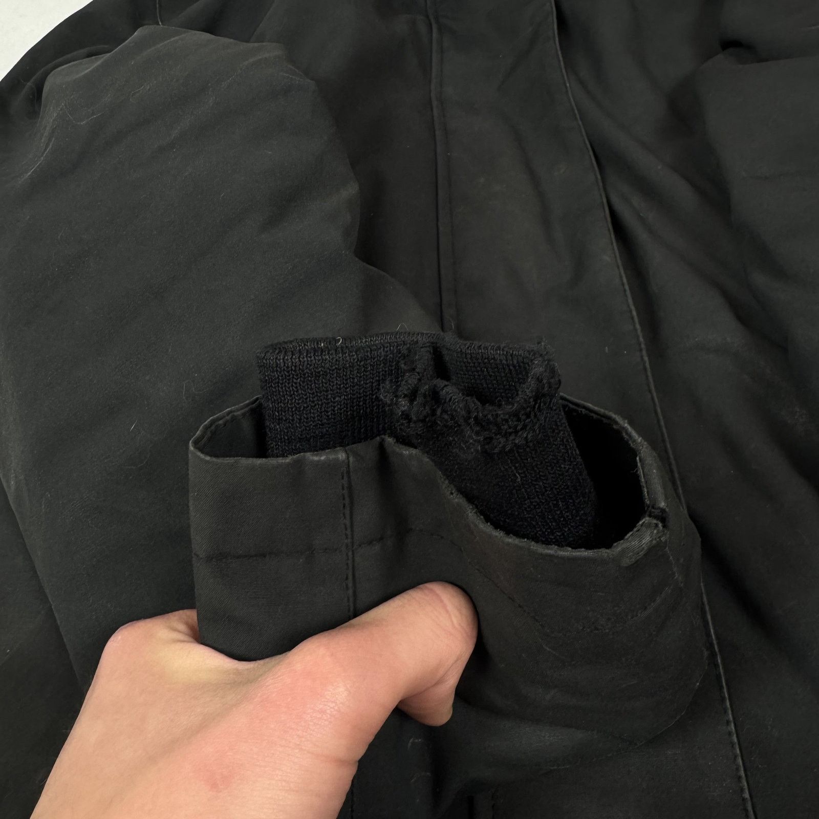 Canada Goose Canada Goose Black Hooded Full Zip Parka Jacket Small Size S / US 4 / IT 40 - 7 Thumbnail