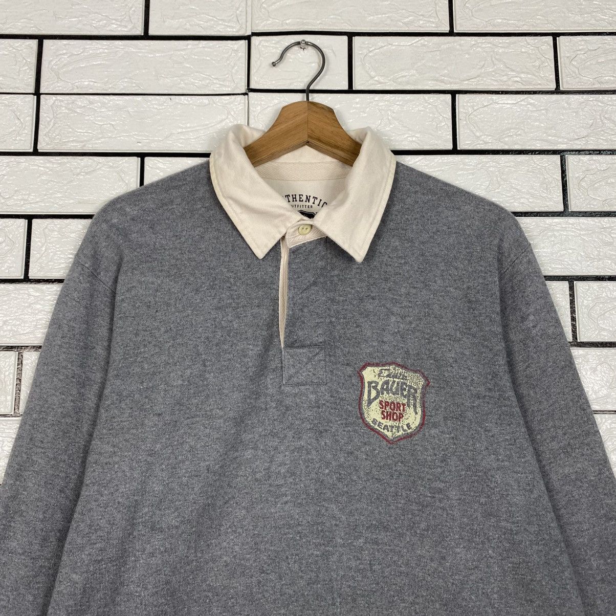 Japanese Brand Vintage Polo Rugby Shirt Collar Eddie Beauer Size US M / EU 48-50 / 2 - 4 Thumbnail