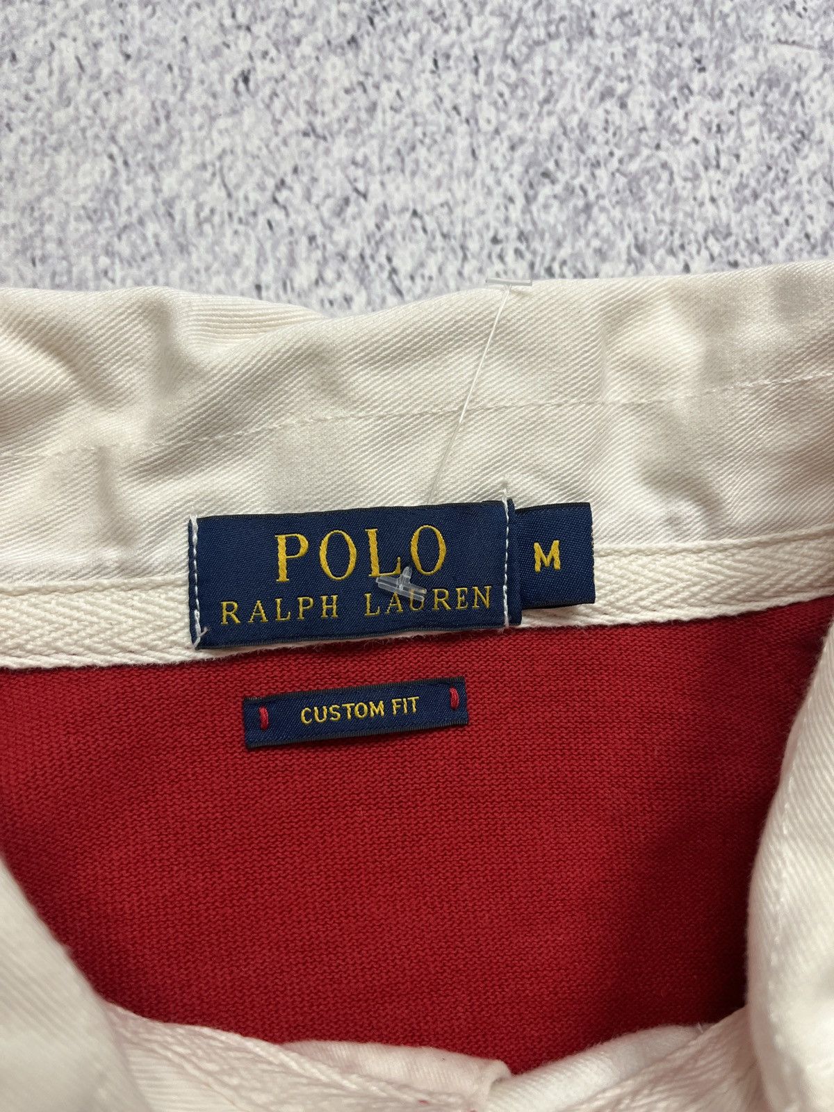Polo Ralph Lauren Vintage Polo Ralph Lauren Rugby Shirt #67 Big Logo Y2k Size US M / EU 48-50 / 2 - 10 Thumbnail
