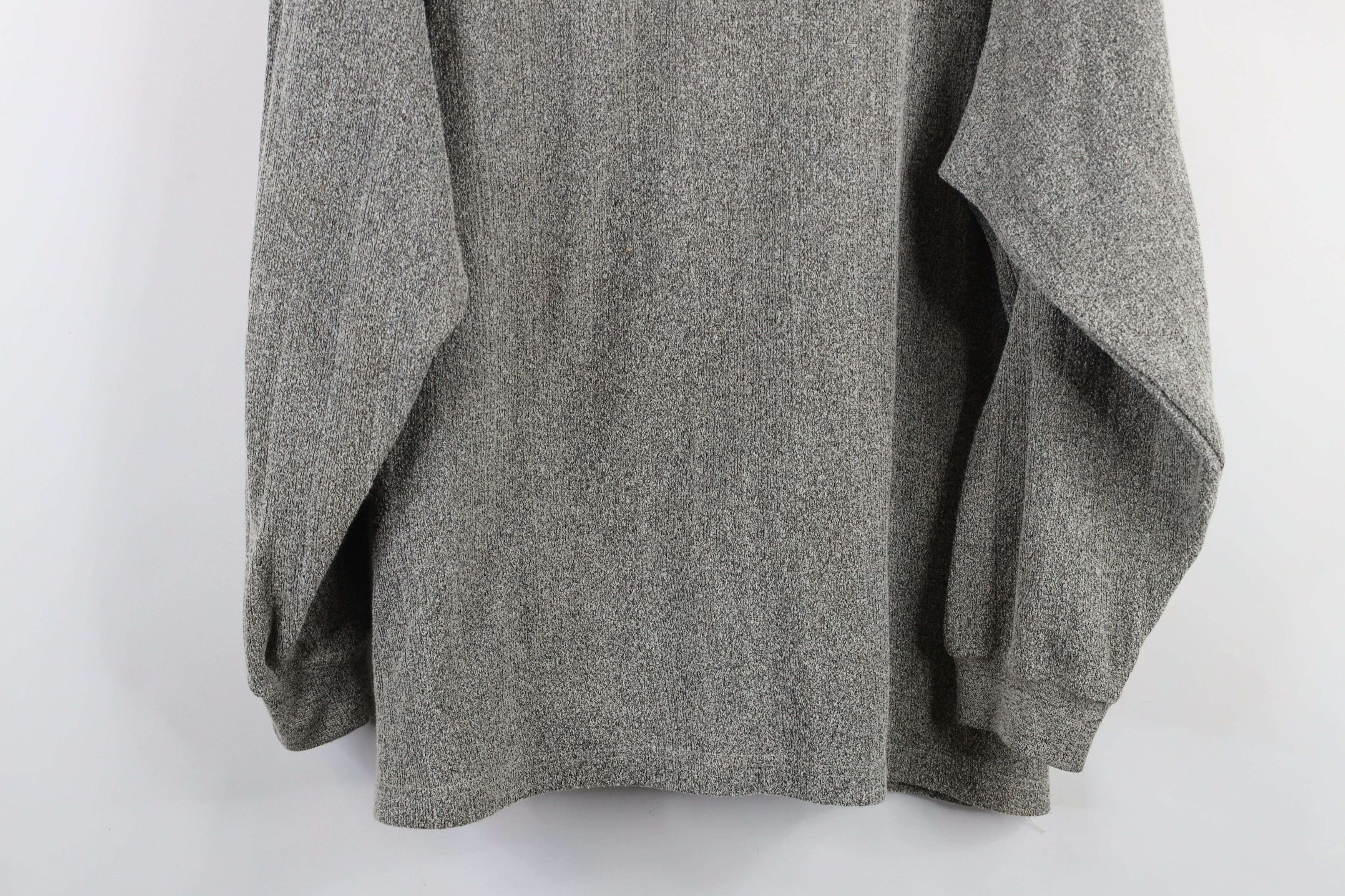Vintage Vintage 90s Streetwear Cloth Knit Collared Long Sleeve Polo Size US L / EU 52-54 / 3 - 10 Thumbnail