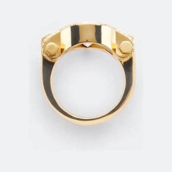 Bottega Veneta o1n1vont1124 Size: 11 / Ring in Gold Size ONE SIZE - 1 Thumbnail