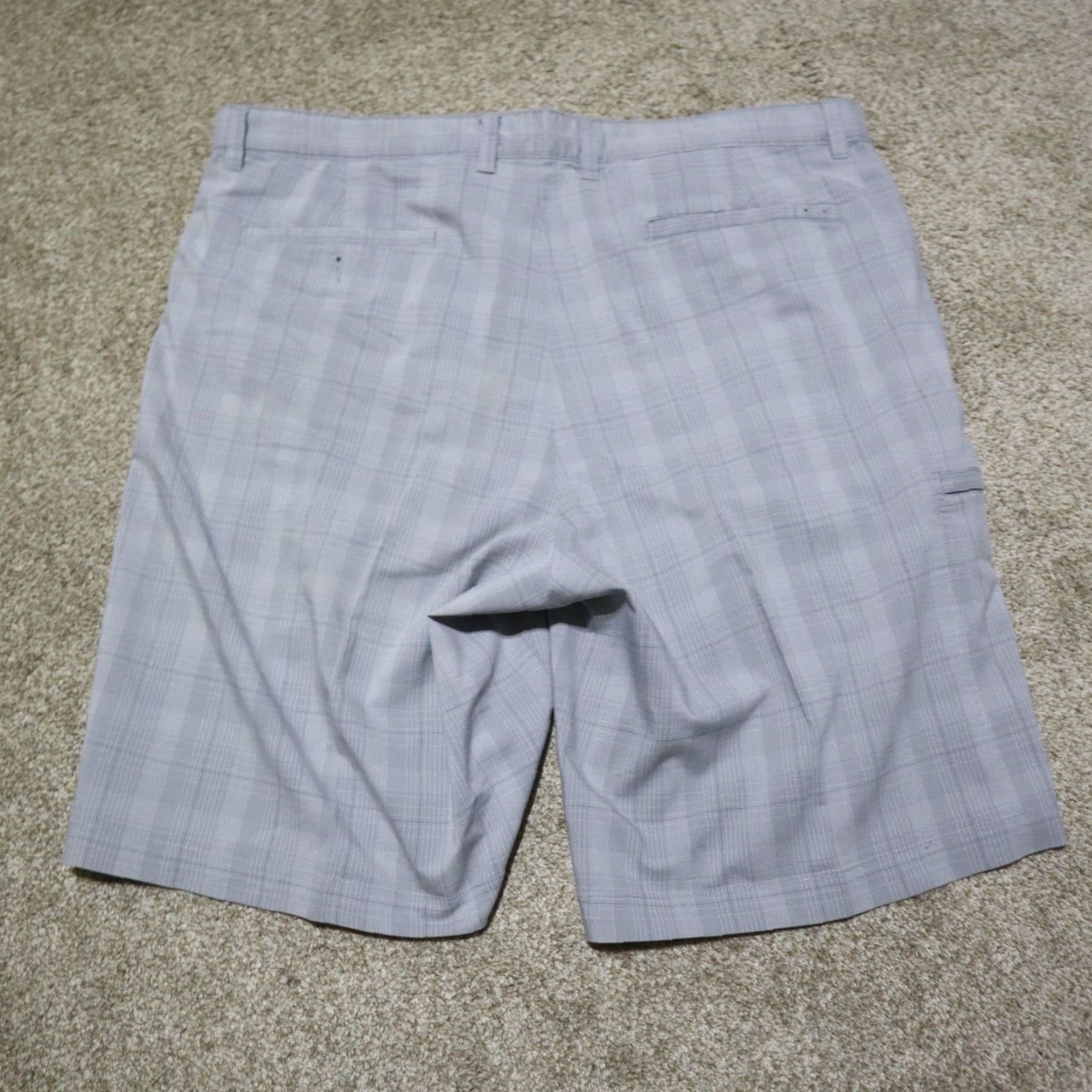 Vintage GREG NORMAN Gray Cargo Zipper Shorts Adult Men's Size 40 Chino Size US 40 / EU 56 - 8 Thumbnail