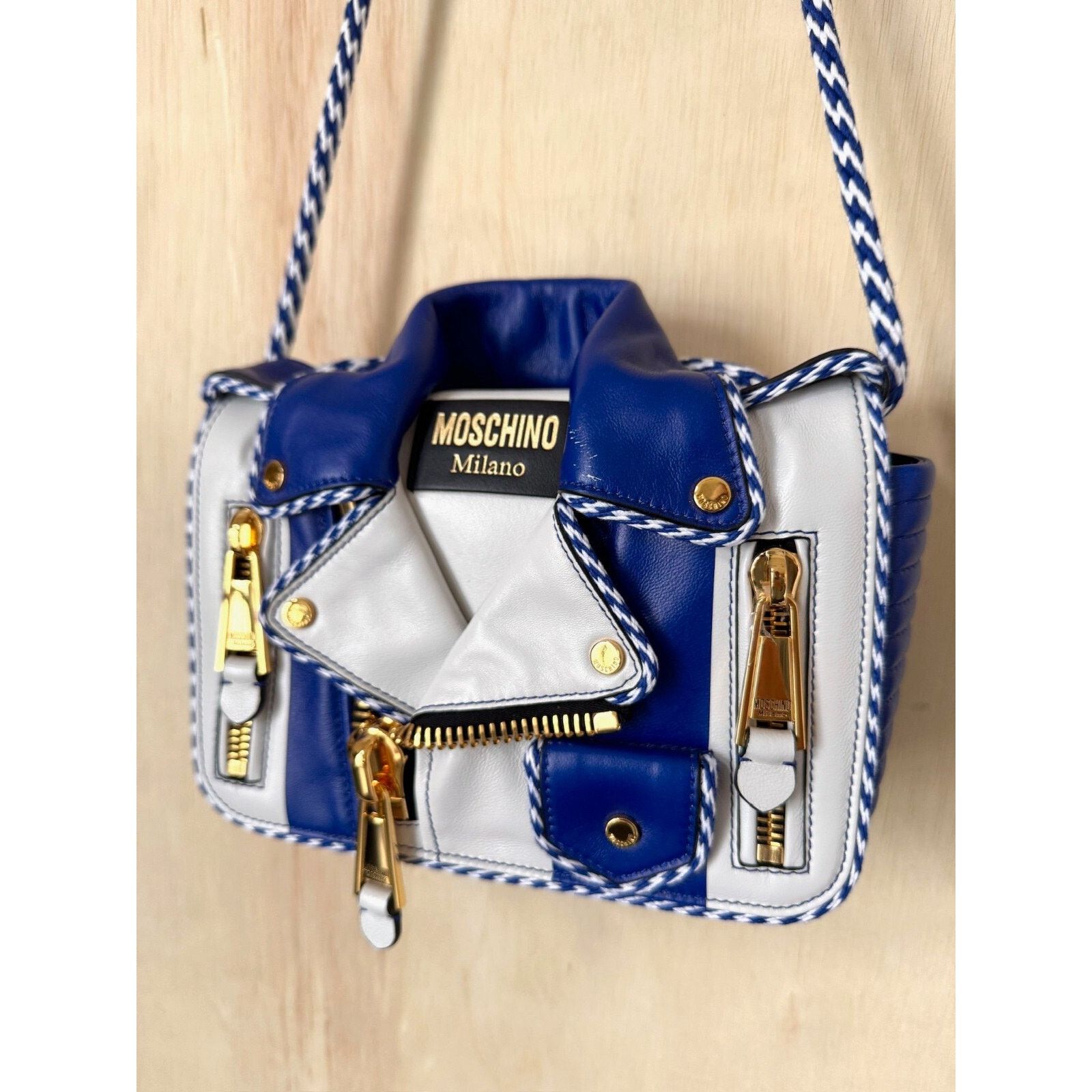 Moschino SS23 MOSCHINO Couture Jeremy Scott Blue Capsule Shoulder Bag Size ONE SIZE - 6 Thumbnail