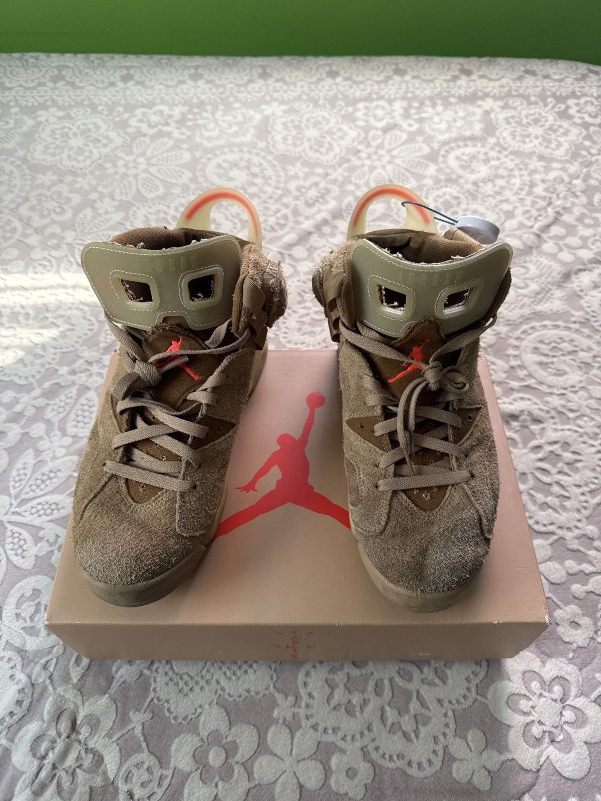 Jordan Brand × Travis Scott Travis scott x air jordan 6 retro ‘British Khaki’ Size US 10 / EU 43 - 3 Thumbnail