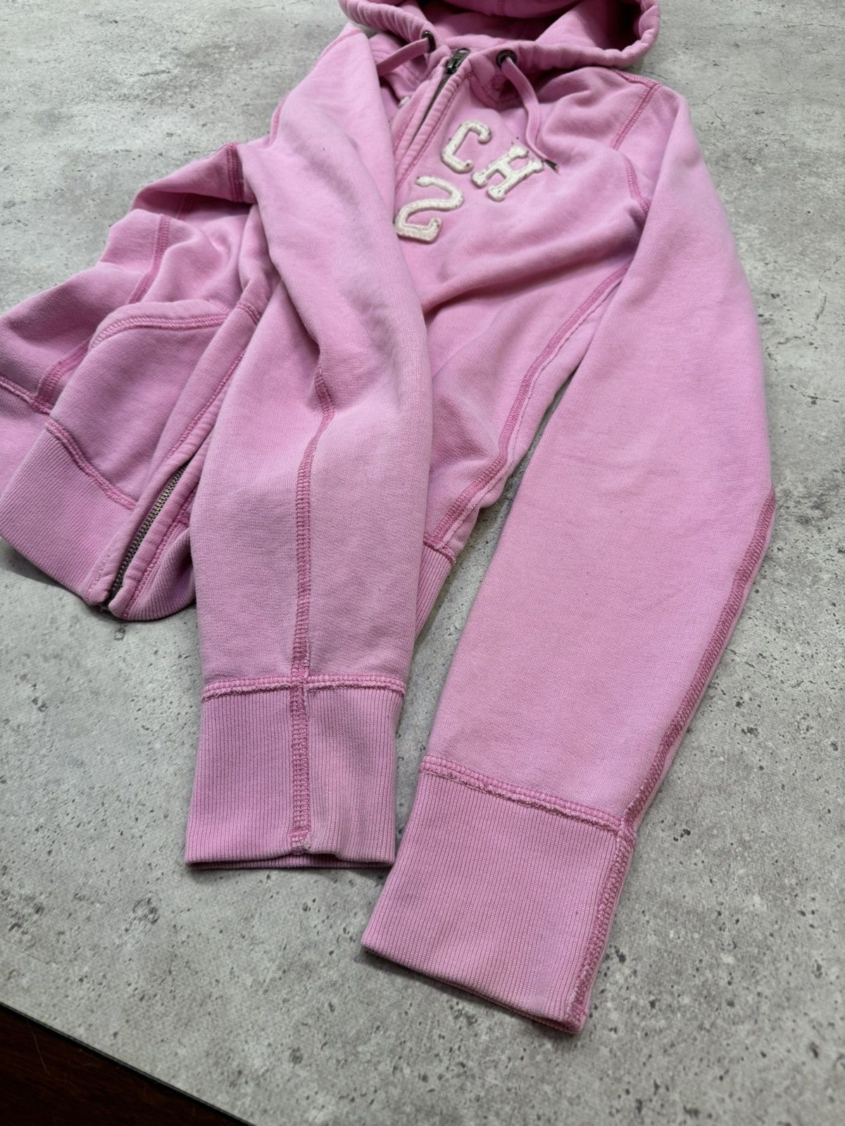 Abercrombie & Fitch Vintage Abercrombie & Fitch Vintage Zip Hoodie Size M / US 6-8 / IT 42-44 - 6 Thumbnail