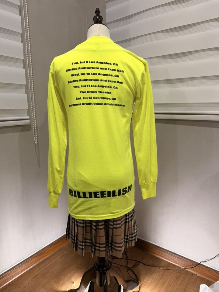 Other BILLIEEILISH tour tshirt LS S 2748 Size US S / EU 44-46 / 1 - 2 Thumbnail