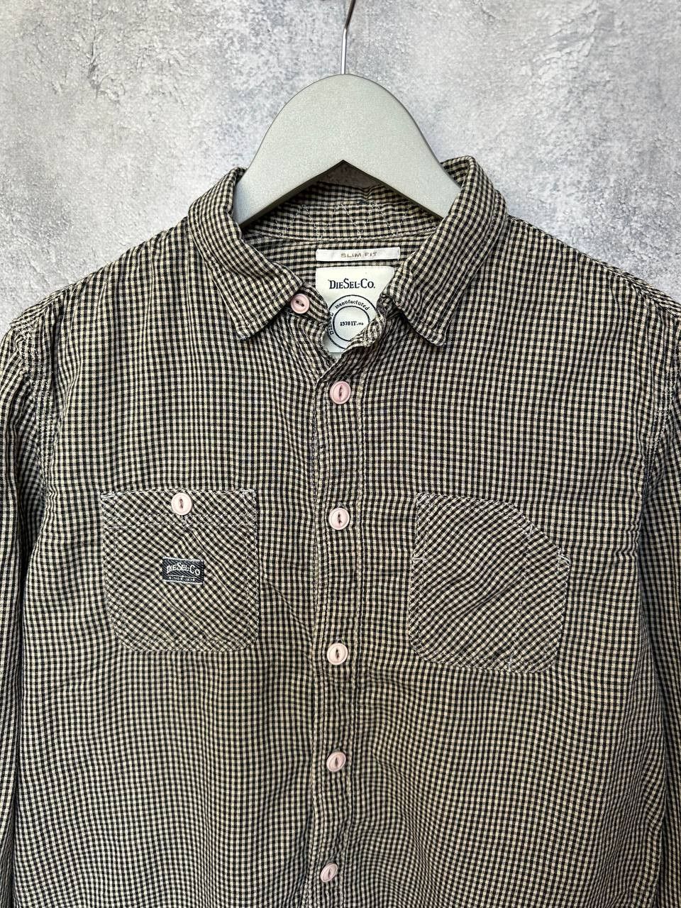 Diesel Diesel Co. Western Work Shirt Plaid Vintage Style Slim Fit Size US M / EU 48-50 / 2 - 5 Thumbnail