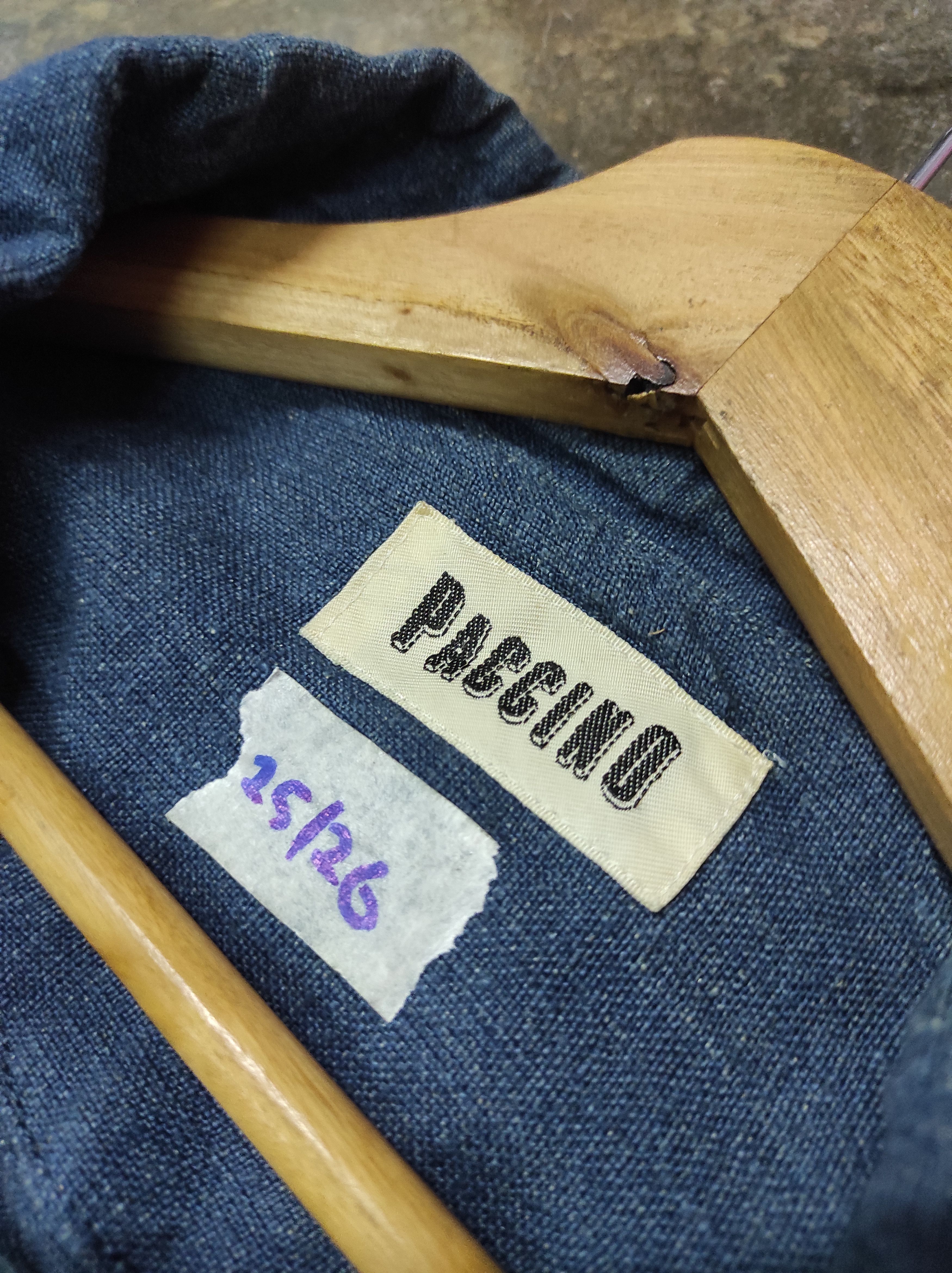 Japanese Brand VINTAGE PACCINO DENIM BOMBER JACKET Size US L / EU 52-54 / 3 - 10 Thumbnail