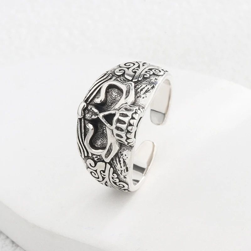 Jewelry Skeleton Trendy Rings Size ONE SIZE - 4 Thumbnail