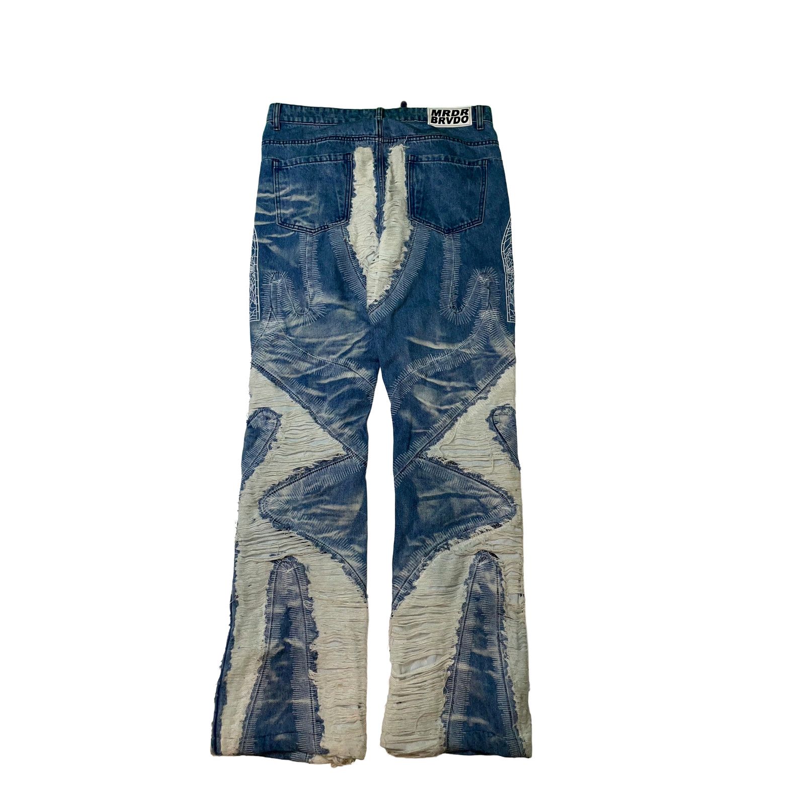 Who Decides War Who Decides War Path Denim Light Wash Jeans Size US 34 / EU 50 - 2 Thumbnail