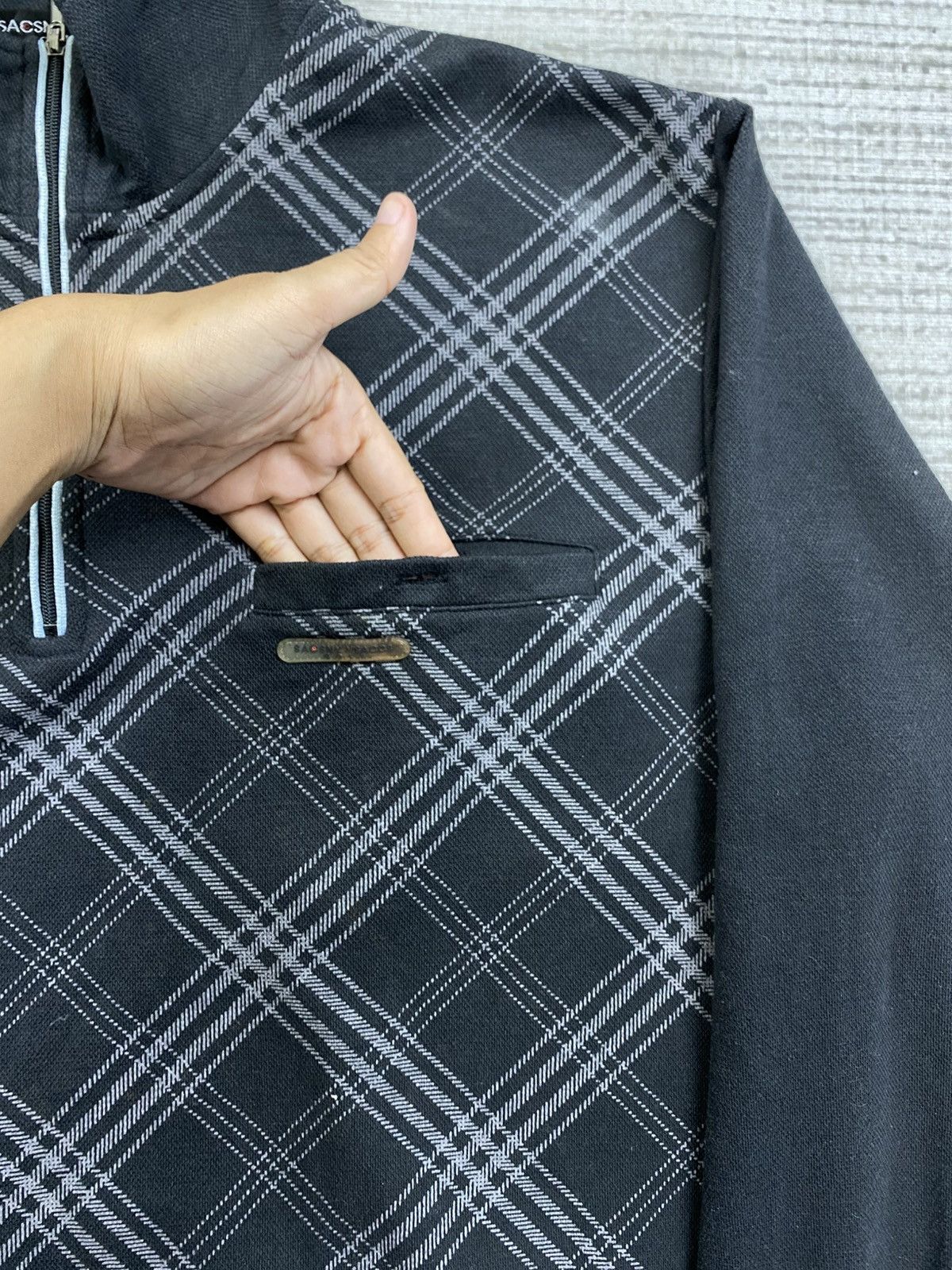 Yohji Yamamoto 🔥Vintage Yohji Yamamoto Sacsny Y’Saccs Golf Halfzipper Size US M / EU 48-50 / 2 - 6 Thumbnail