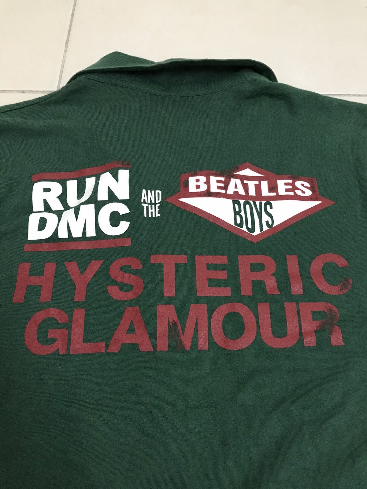 Band Tees Hysteric Glamour X Run Dmc X Beatles Long Sleeve Shirt Size US M / EU 48-50 / 2 - 8 Thumbnail