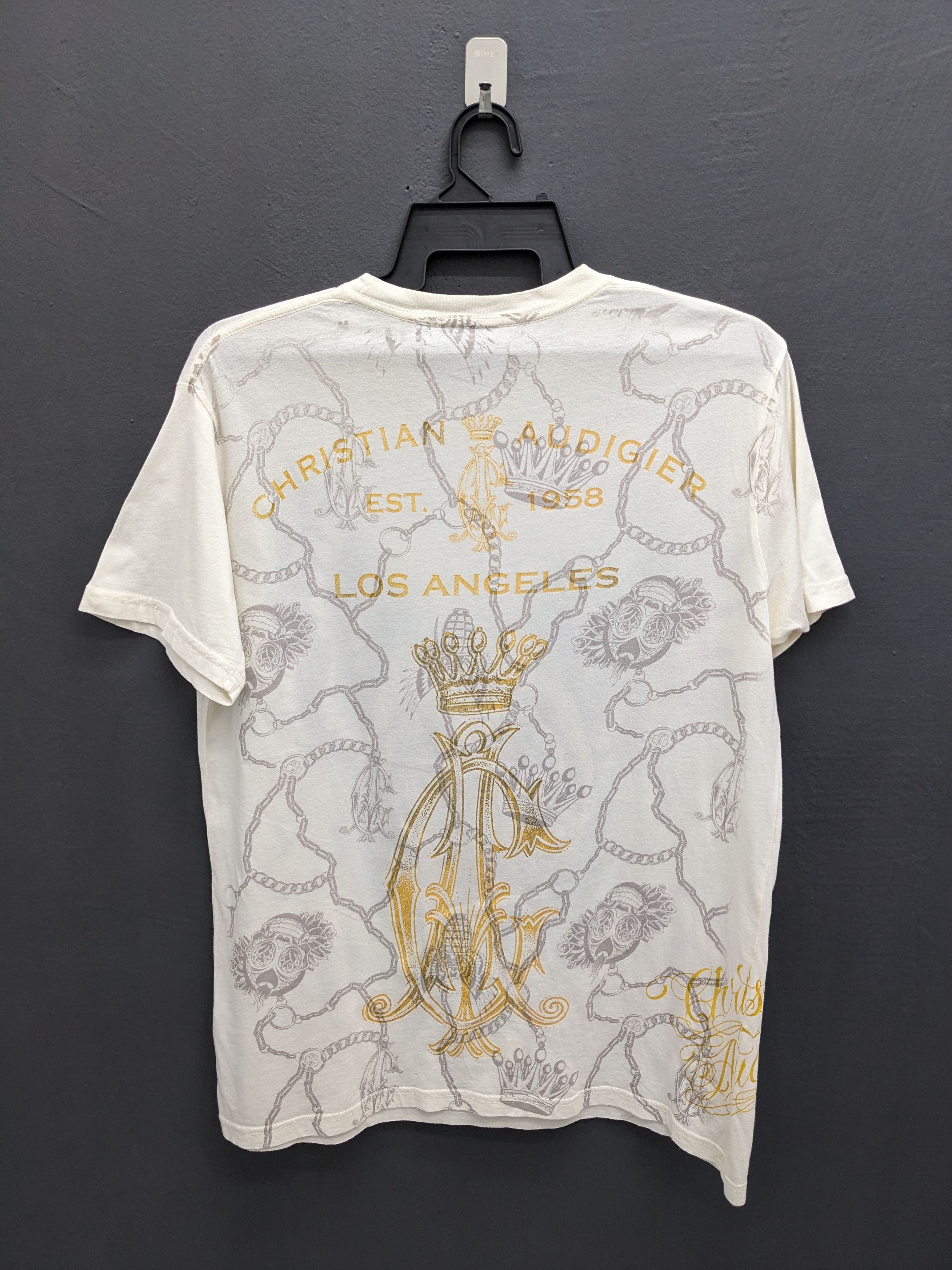 Ed Hardy ED HARDY CHRISTIAN AUDIGIER SKULL TSHIRT Size US M / EU 48-50 / 2 - 6 Thumbnail
