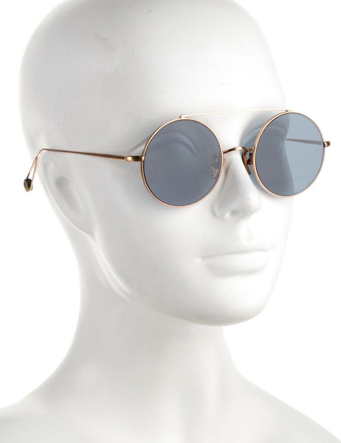 AHLEM Eyewear AHLEM - PLACE DES VOSGES - ROSE GOLD / BLUE Size ONE SIZE - 2 Thumbnail
