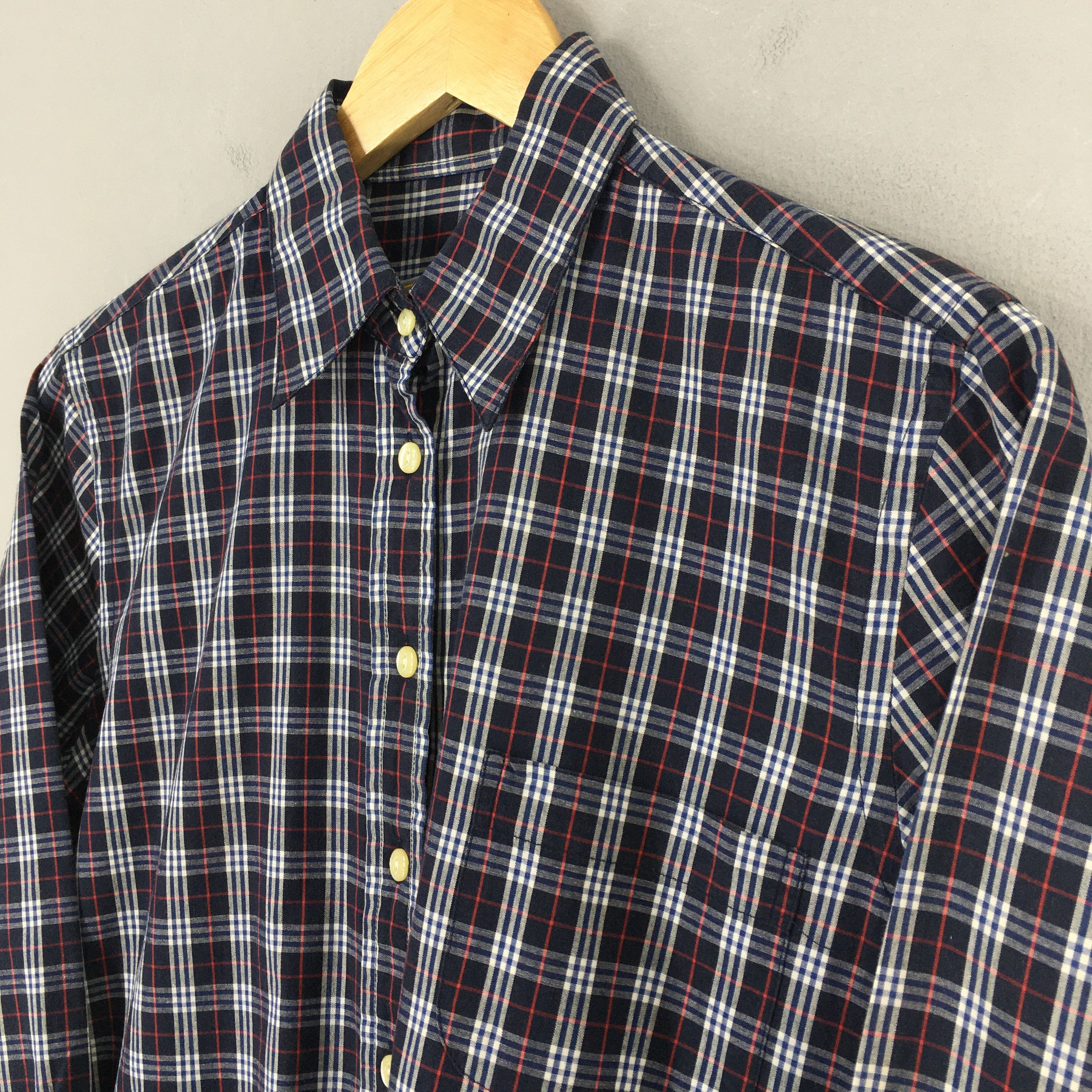 Burberry Vintage Burberrys Nova Check Women Blouse Shirt Small Size US S / EU 44-46 / 1 - 3 Thumbnail