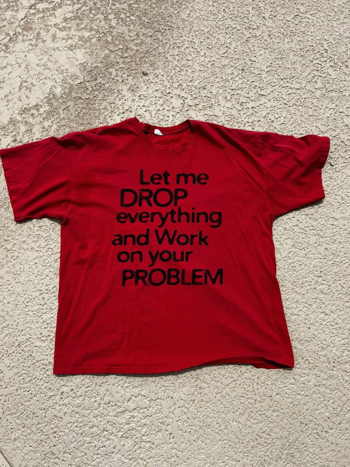 Other × Vintage Funny T-shirt Size US XL / EU 56 / 4 - 1 Thumbnail