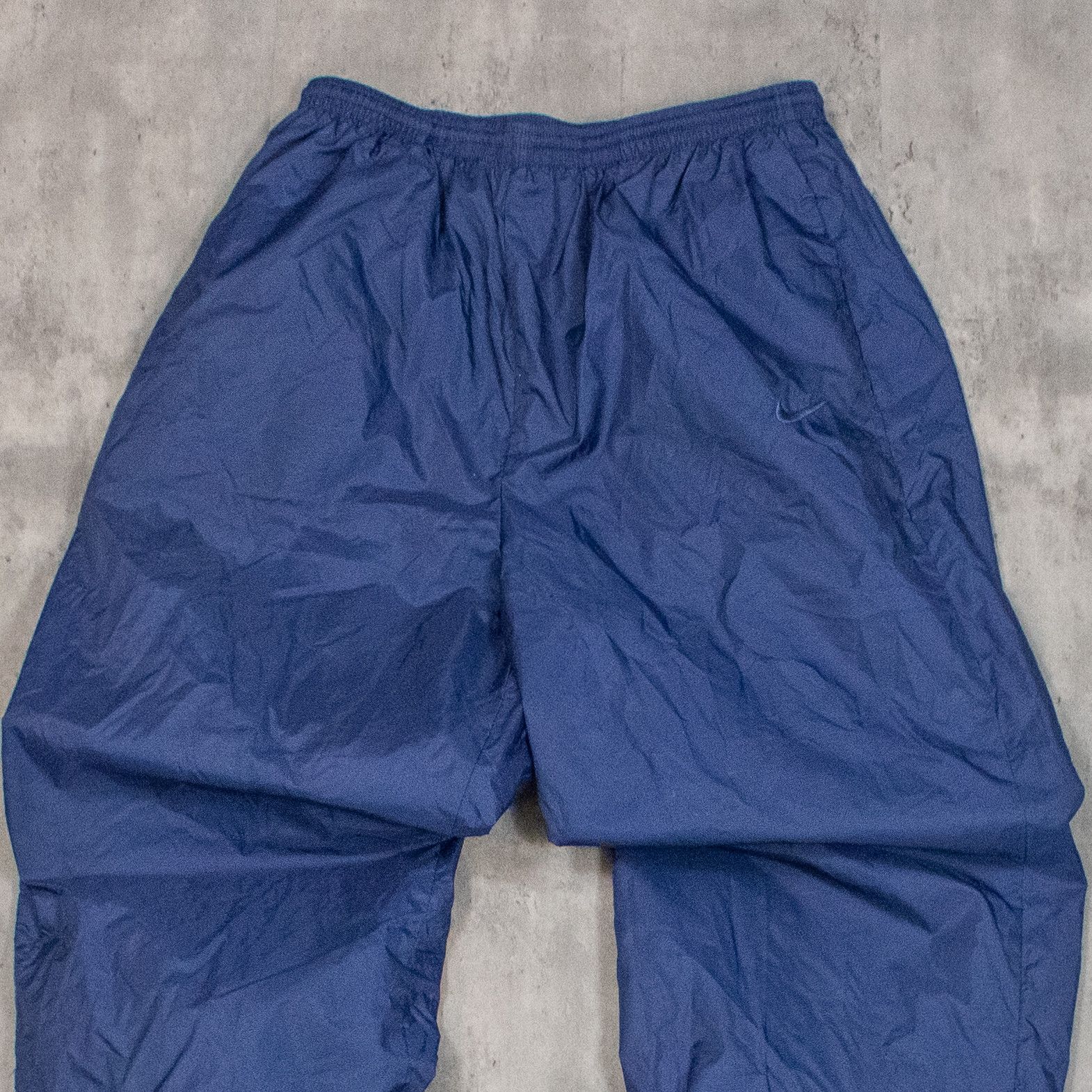Nike Vintage 90's Nike Tonal Baggy Relax Fit Navy Sweatpant's Size US 30 / EU 46 - 4 Thumbnail