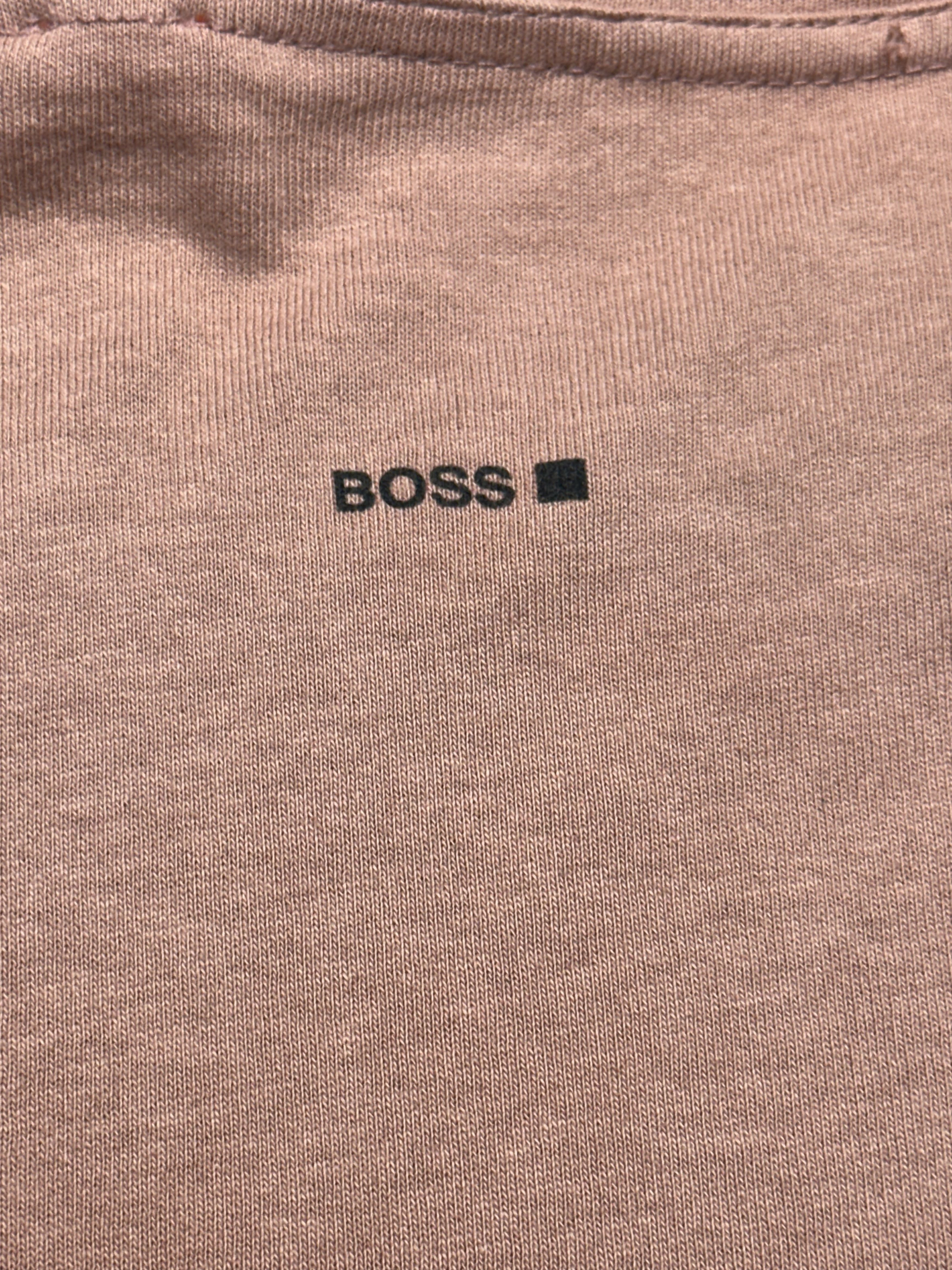 Hugo Boss Boss Men's Light Pink Graphical T-Shirt Size L Size US L / EU 52-54 / 3 - 5 Thumbnail