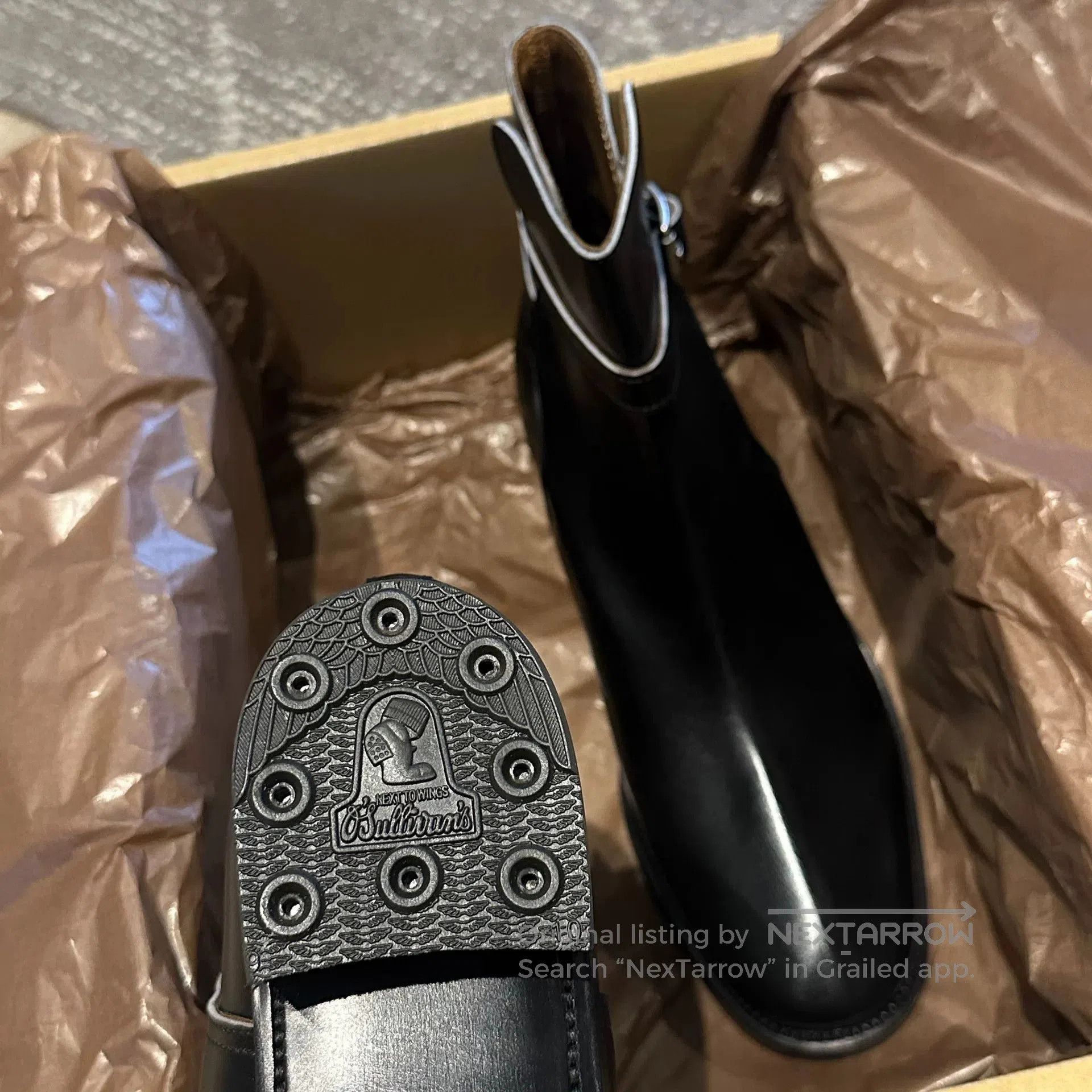 Clinch Boots Clinch Jodhpur Black Leather Boots. Size US 7 / EU 40 - 6 Thumbnail