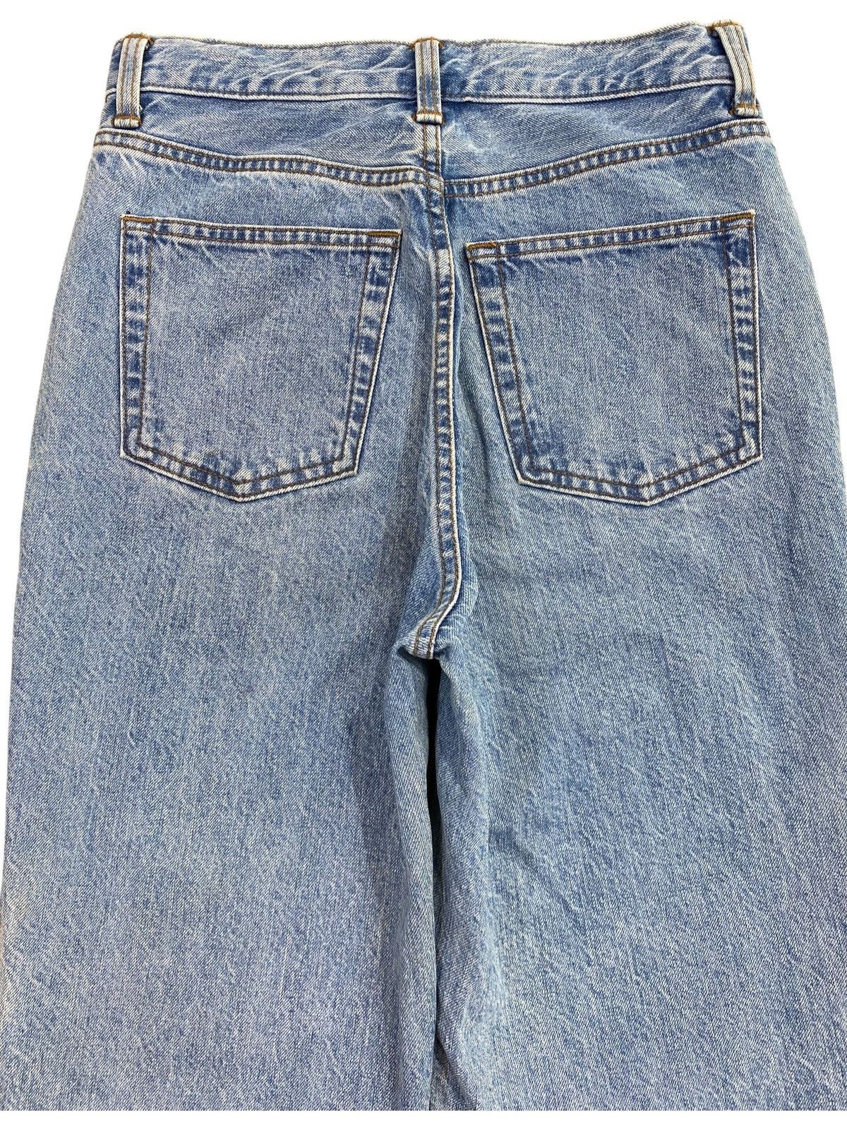 GU Vintage GU Faded Blue Wash Distress Style Jeans Size US 28 / EU 44 - 4 Thumbnail