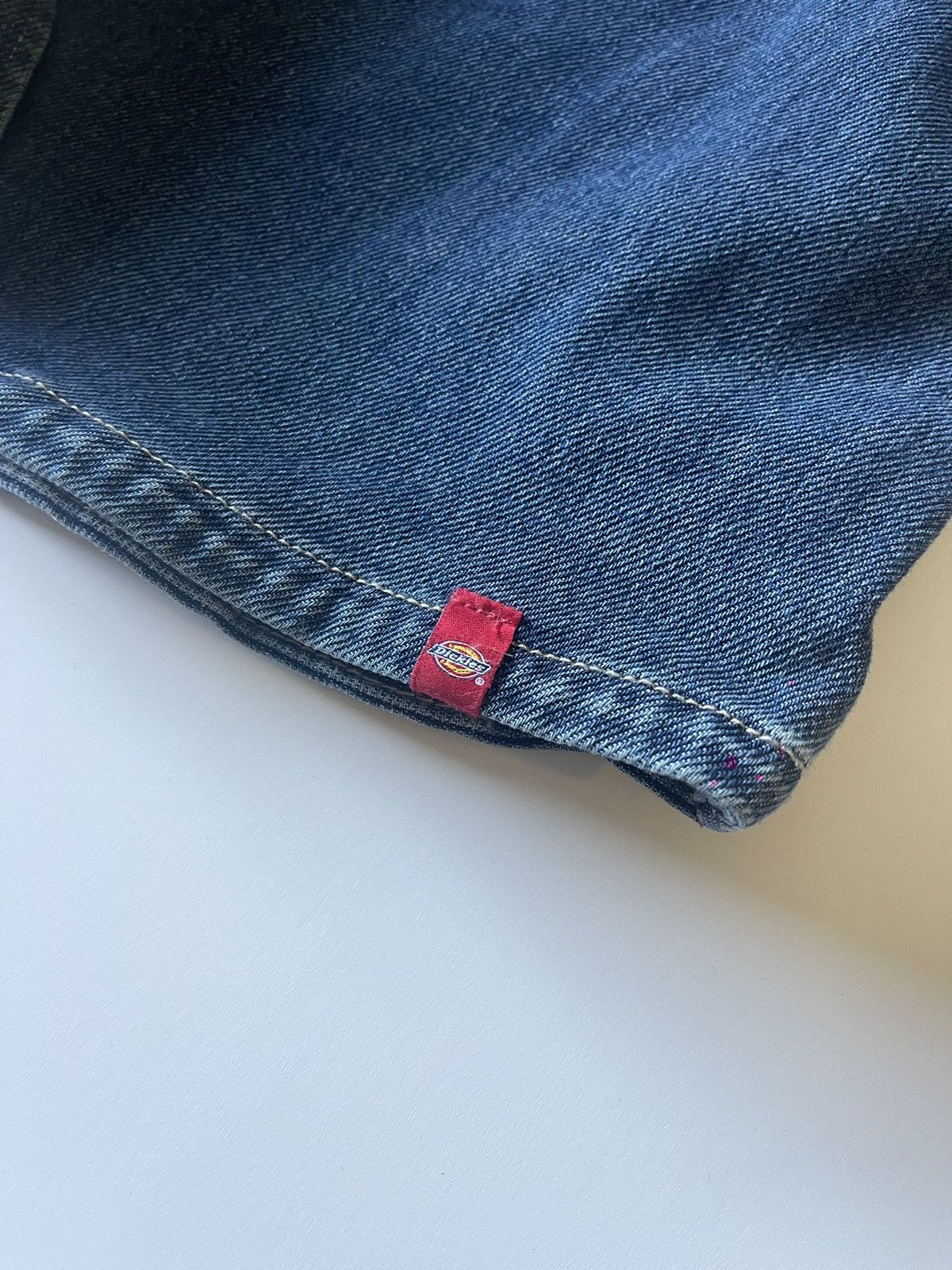 Dickies Graceful Faith Denim Jacket - Unique Artistic Design XL Size US XL / EU 56 / 4 - 3 Thumbnail
