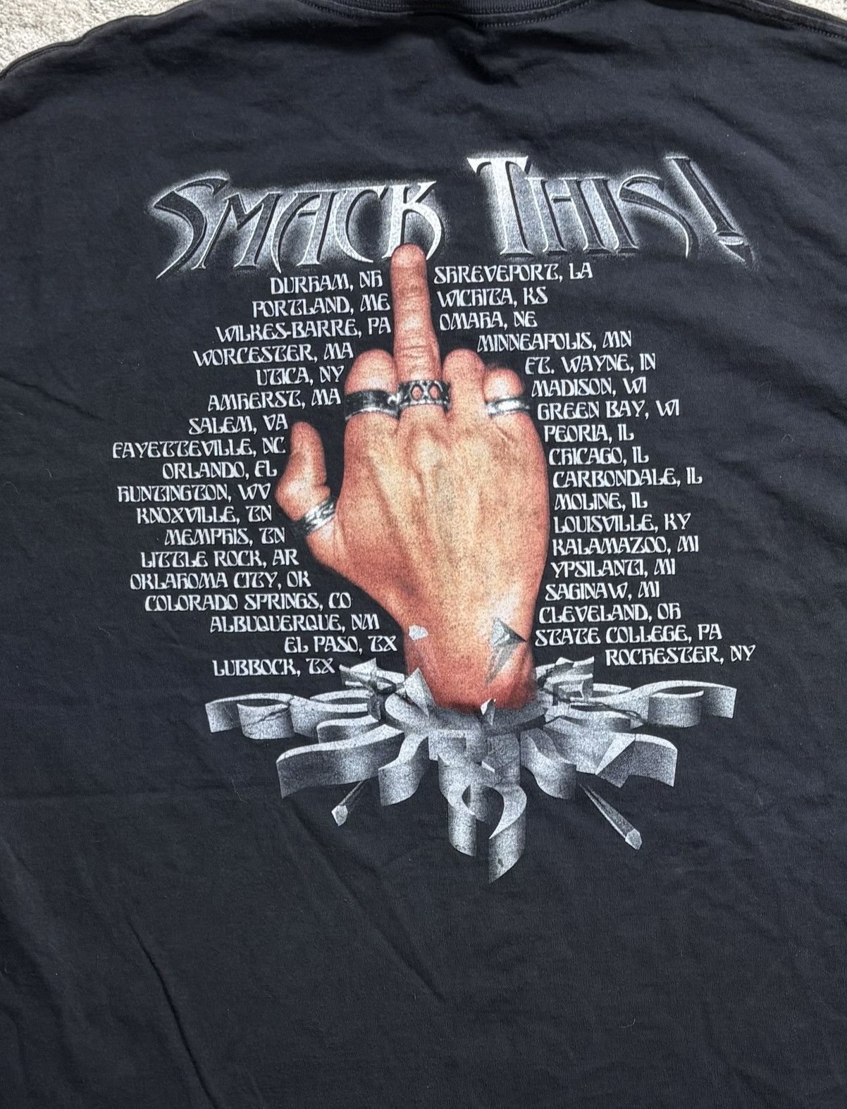 Vintage 2000 GodSmack Tour Shirt Double Sided sz 2XL Size US XXL / EU 58 / 5 - 1 Thumbnail