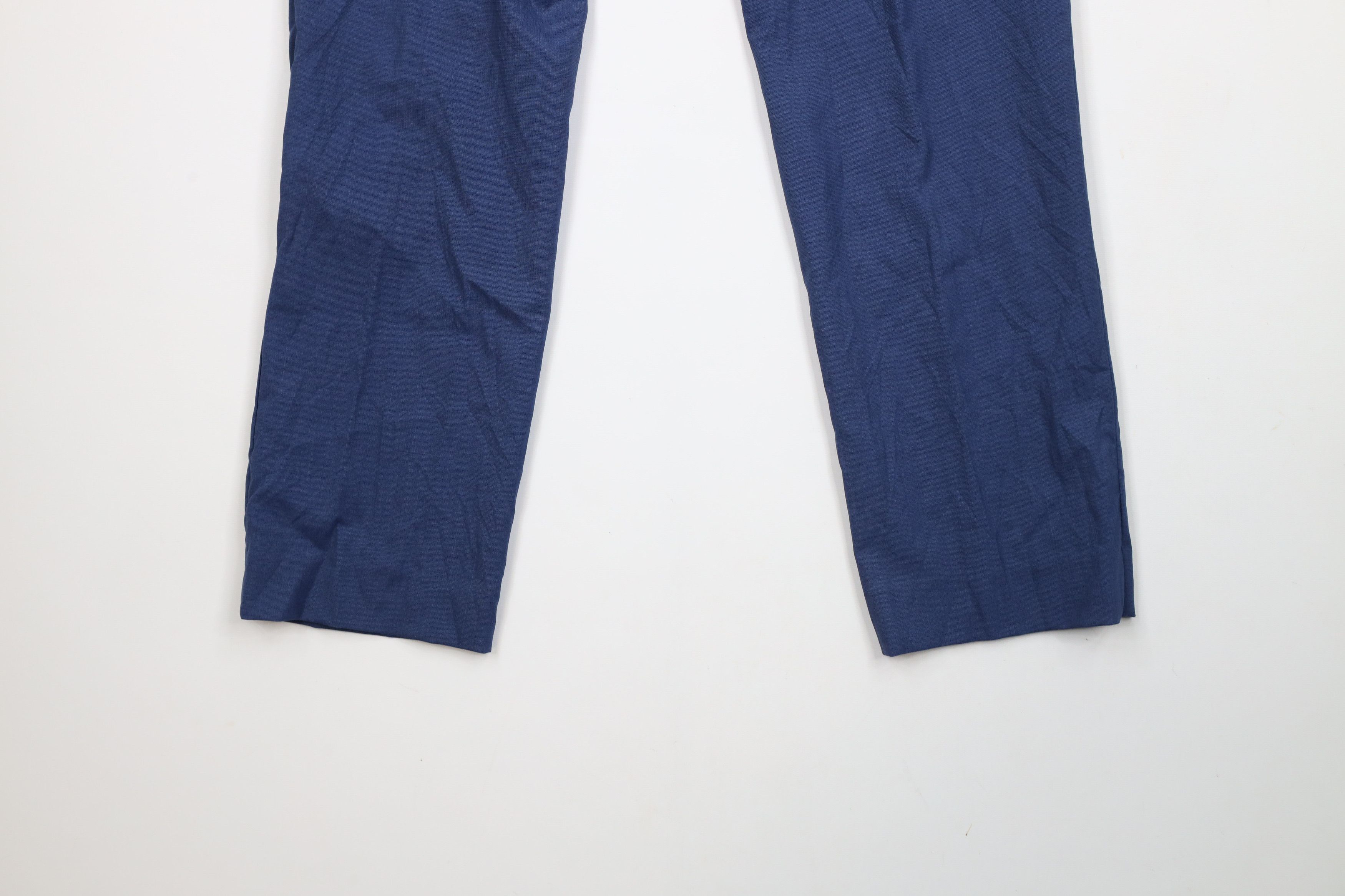 Banana Republic × Vintage Banana Republic Wool Blend Chino Pants Trousers Blue Size US 32 / EU 48 - 11 Thumbnail