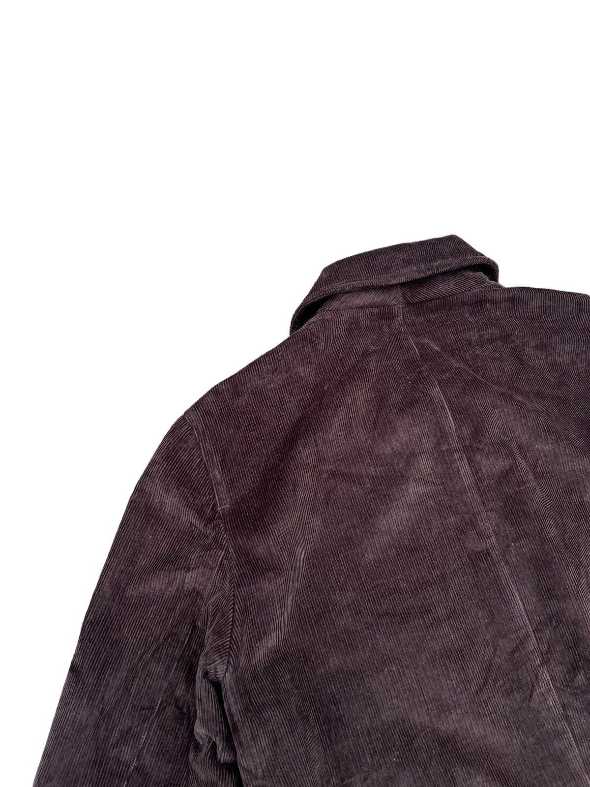 agnes b. Vintage 90s Agnes B. Homme Paris Lined Corduroy Jacket Size US M / EU 48-50 / 2 - 13 Thumbnail