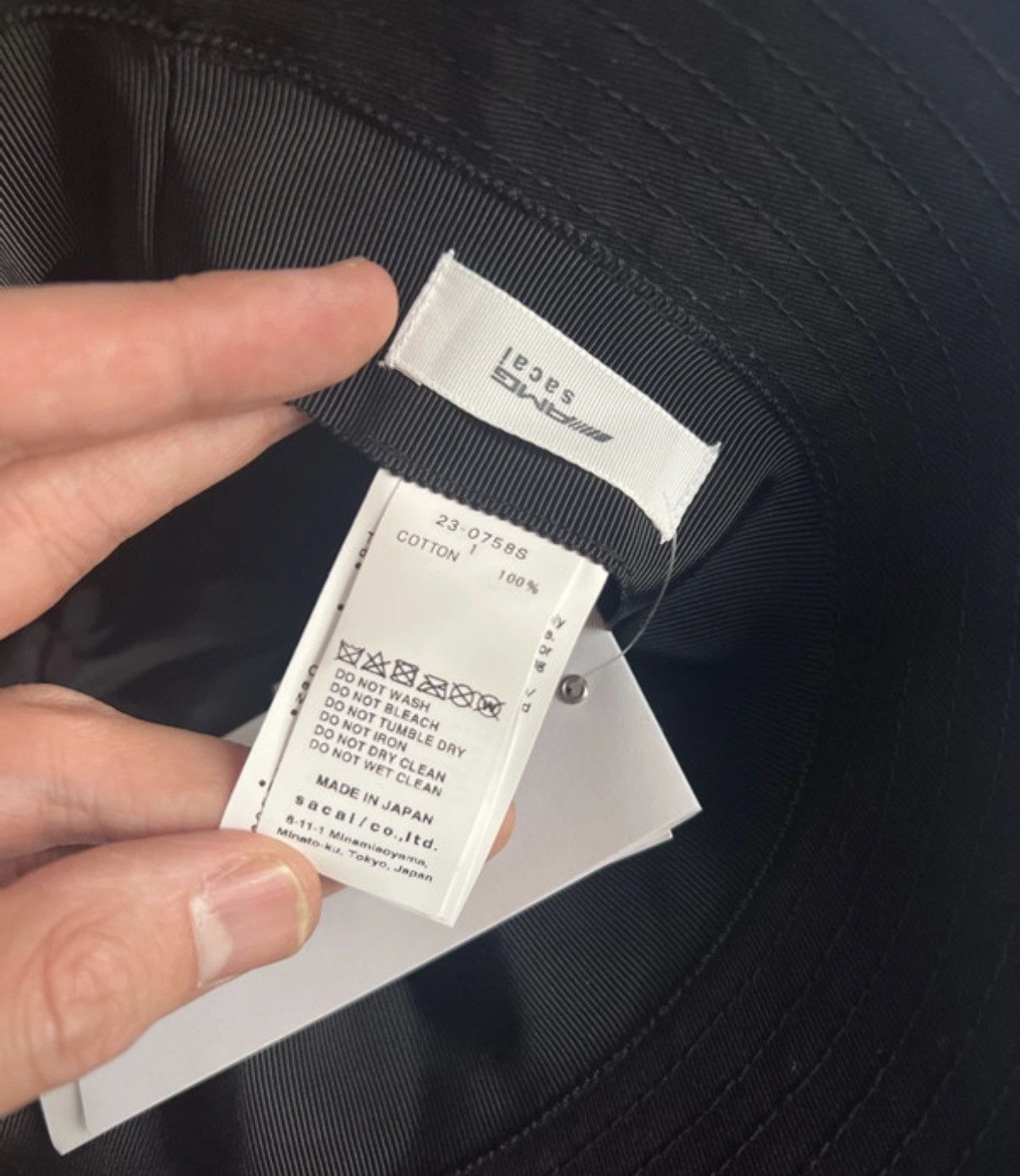 Sacai Sacai x AMG Bucket Hat Size ONE SIZE - 5 Thumbnail
