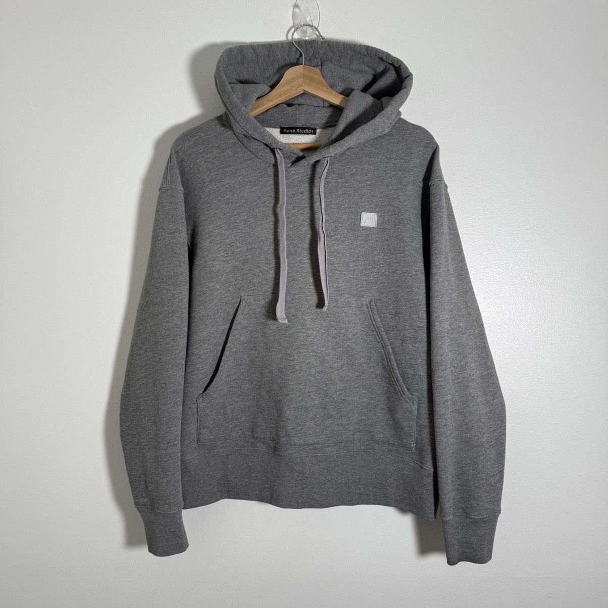 Acne Studios Acne Studios Ferris Face Sweatshirt Hoodie Sz Medium Grey Size US M / EU 48-50 / 2 - 1 Thumbnail