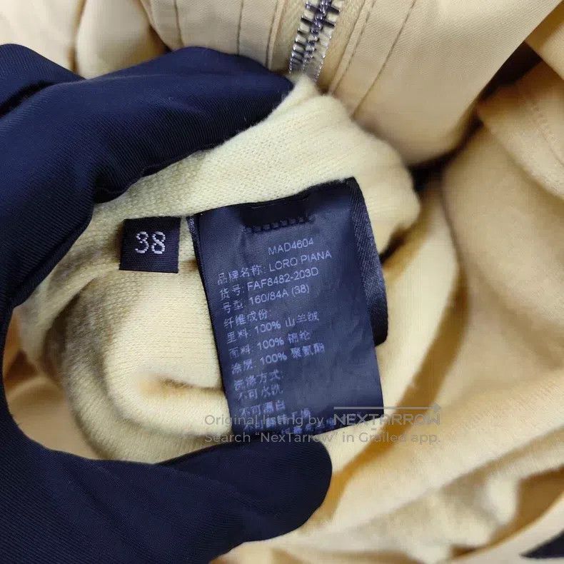 Loro Piana Loro Piana Traveler Jacket - Beige Size XS / US 0-2 / IT 36-38 - 5 Thumbnail