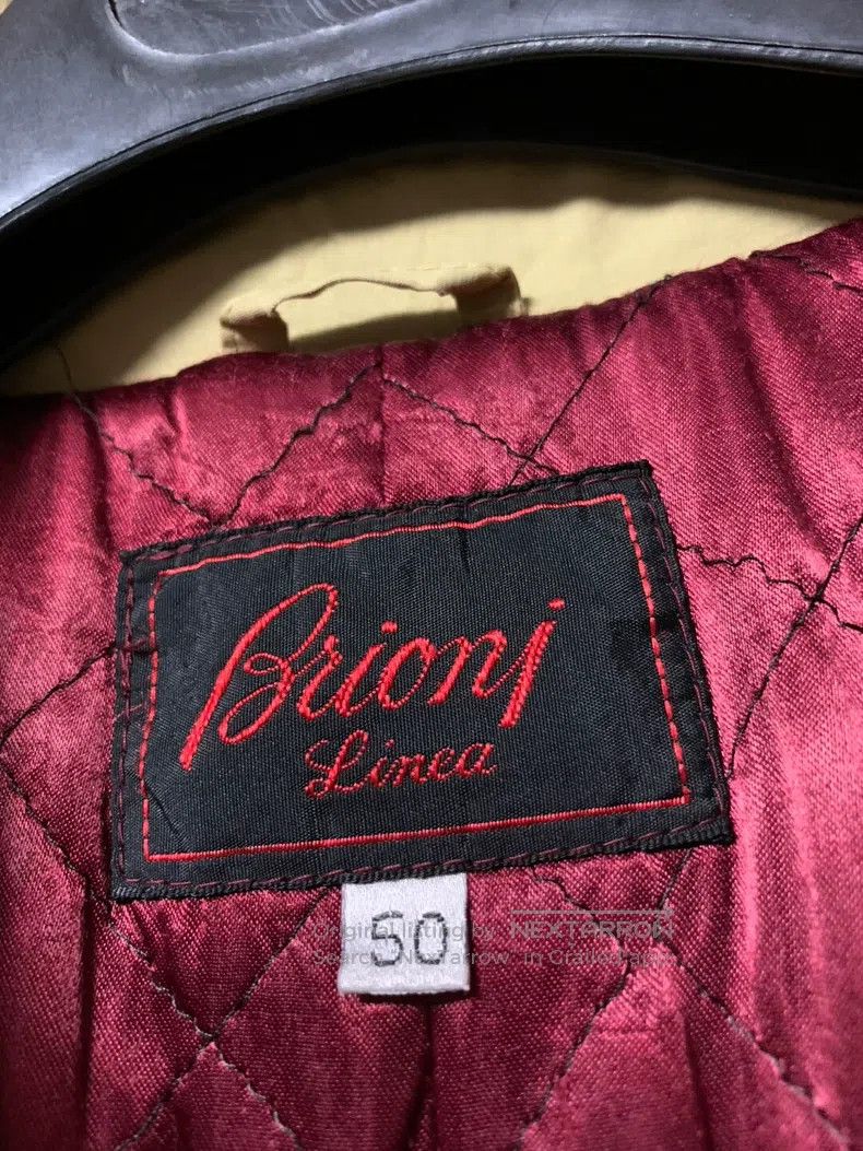 Brioni Brioni Cotton-lined men's trench coat with a sophisticated Size US M / EU 48-50 / 2 - 3 Thumbnail