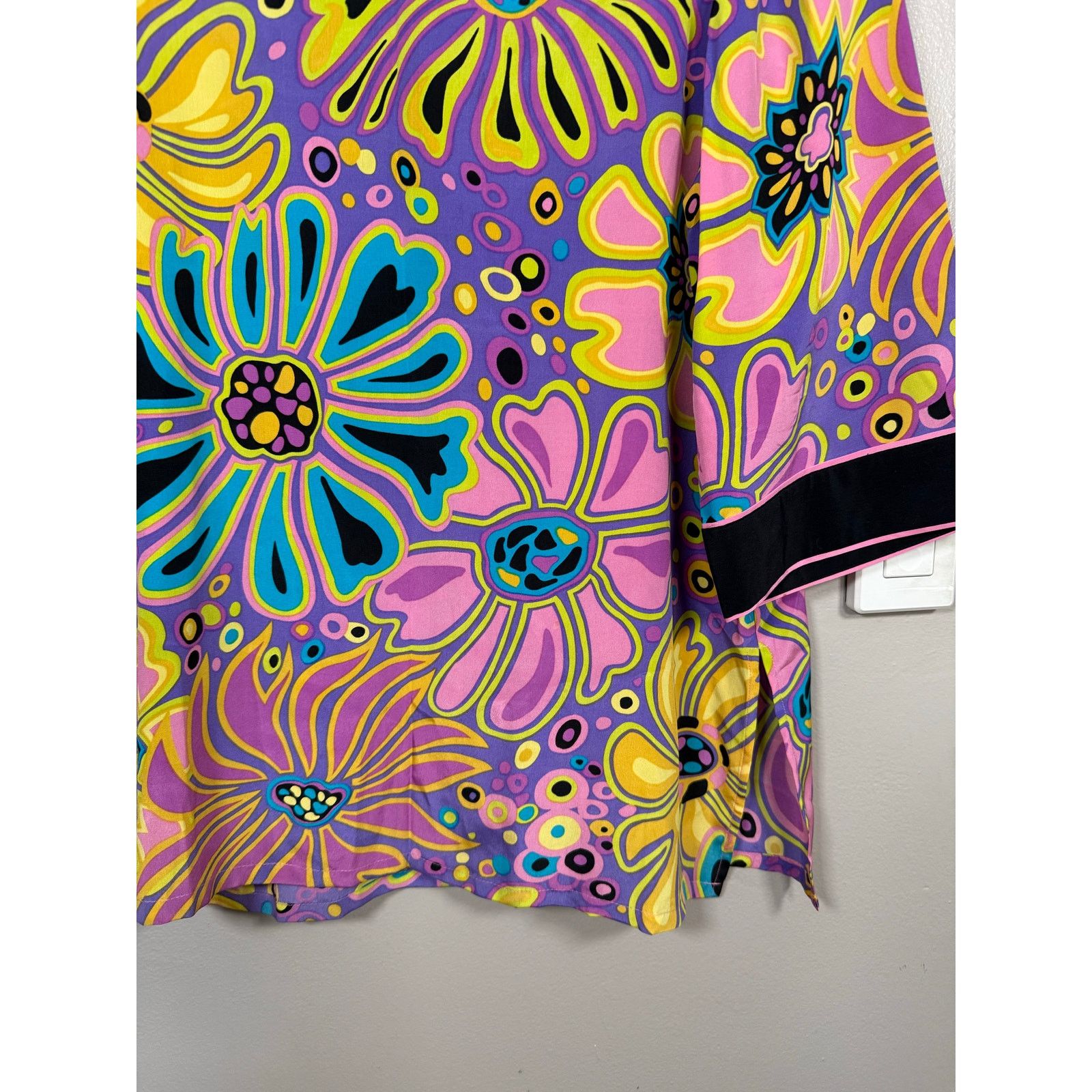 Bob Mackie Vintage Bob Mackie Wearable Art Silk Pucci Hippie Tunic M Size M / US 6-8 / IT 42-44 - 5 Thumbnail
