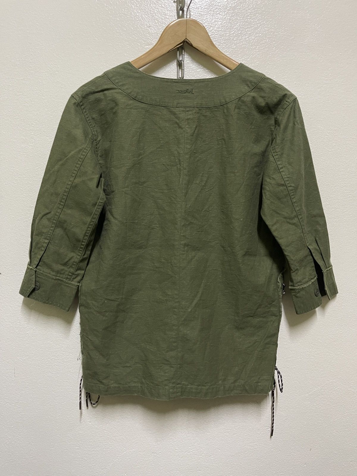 Japanese Brand × X-Girl Xgirl Army T shirt Size S / US 4 / IT 40 - 8 Thumbnail