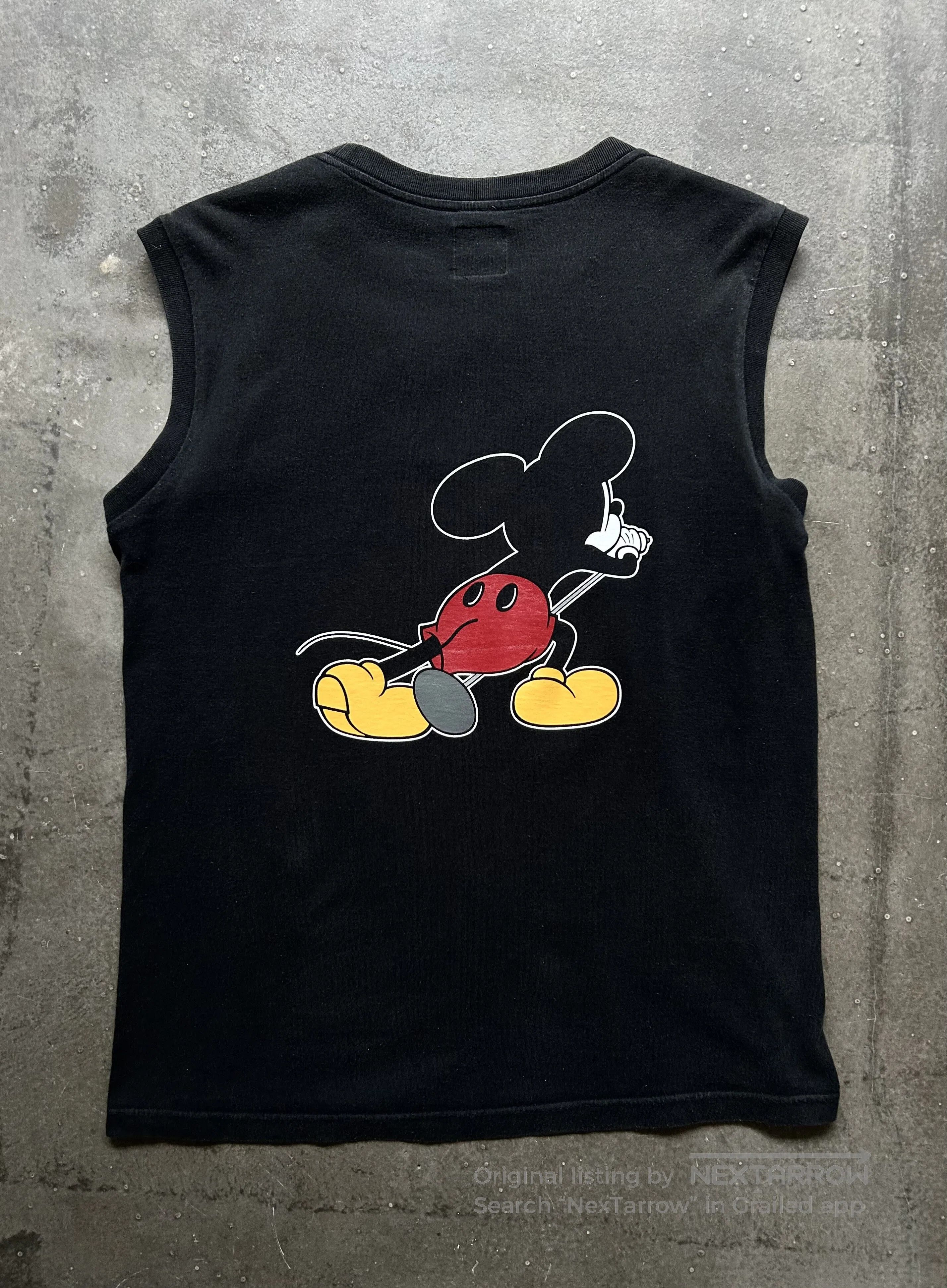 Number (N)ine G-Dragon Mickey Mouse Sleeveless Tee. Size US M / EU 48-50 / 2 - 2 Thumbnail