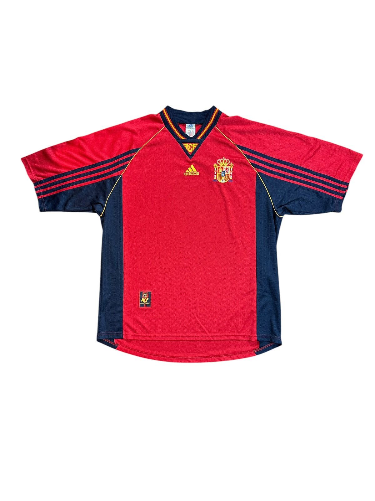 Adidas × Vintage Spain 1998 Home Jersey Size US XL / EU 56 / 4 - 1 Thumbnail