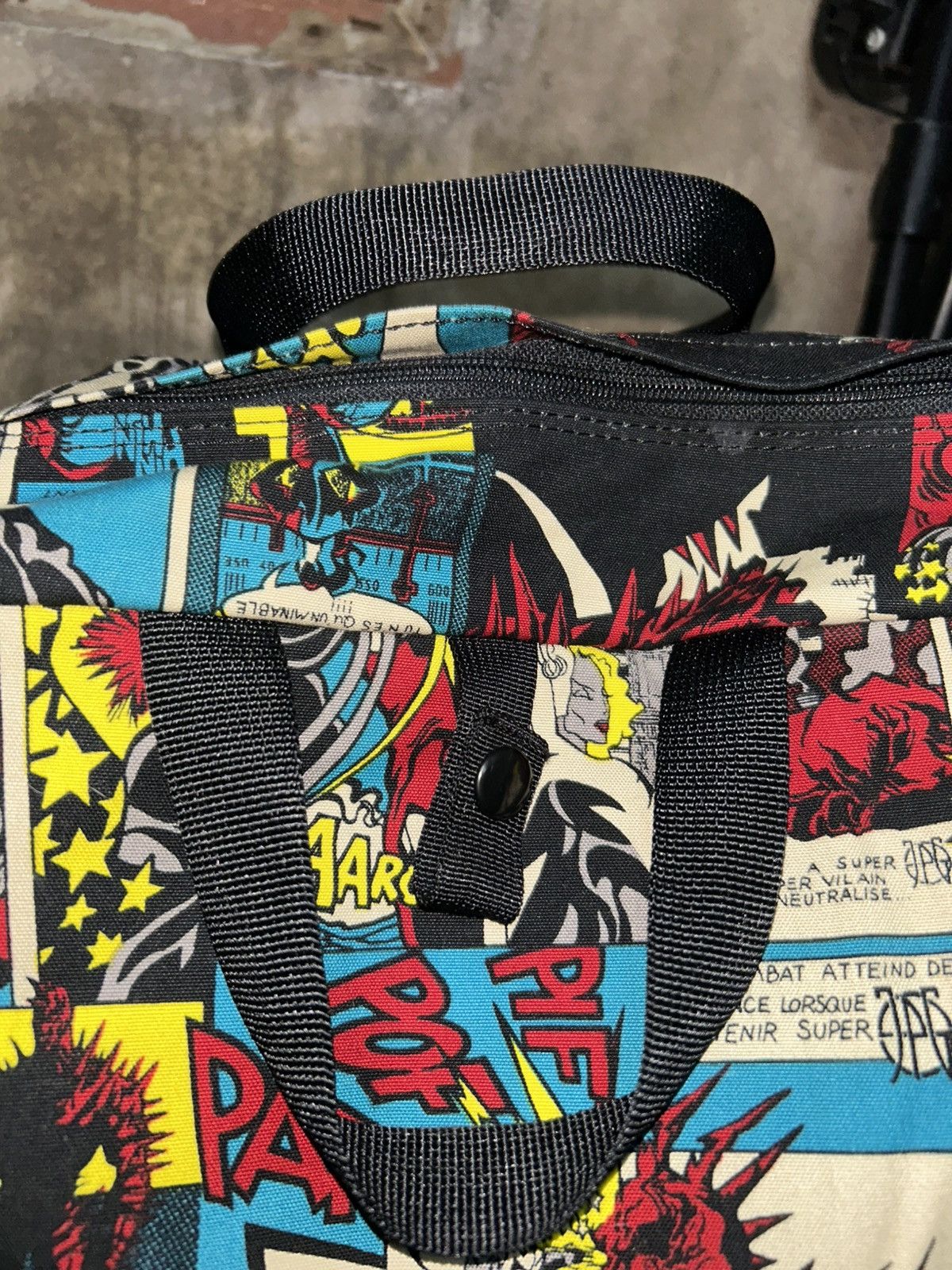 Jean Paul Gaultier F/W 1995 Comic Book Style 'The Virus Man' Three Way Bag Size ONE SIZE - 12 Thumbnail