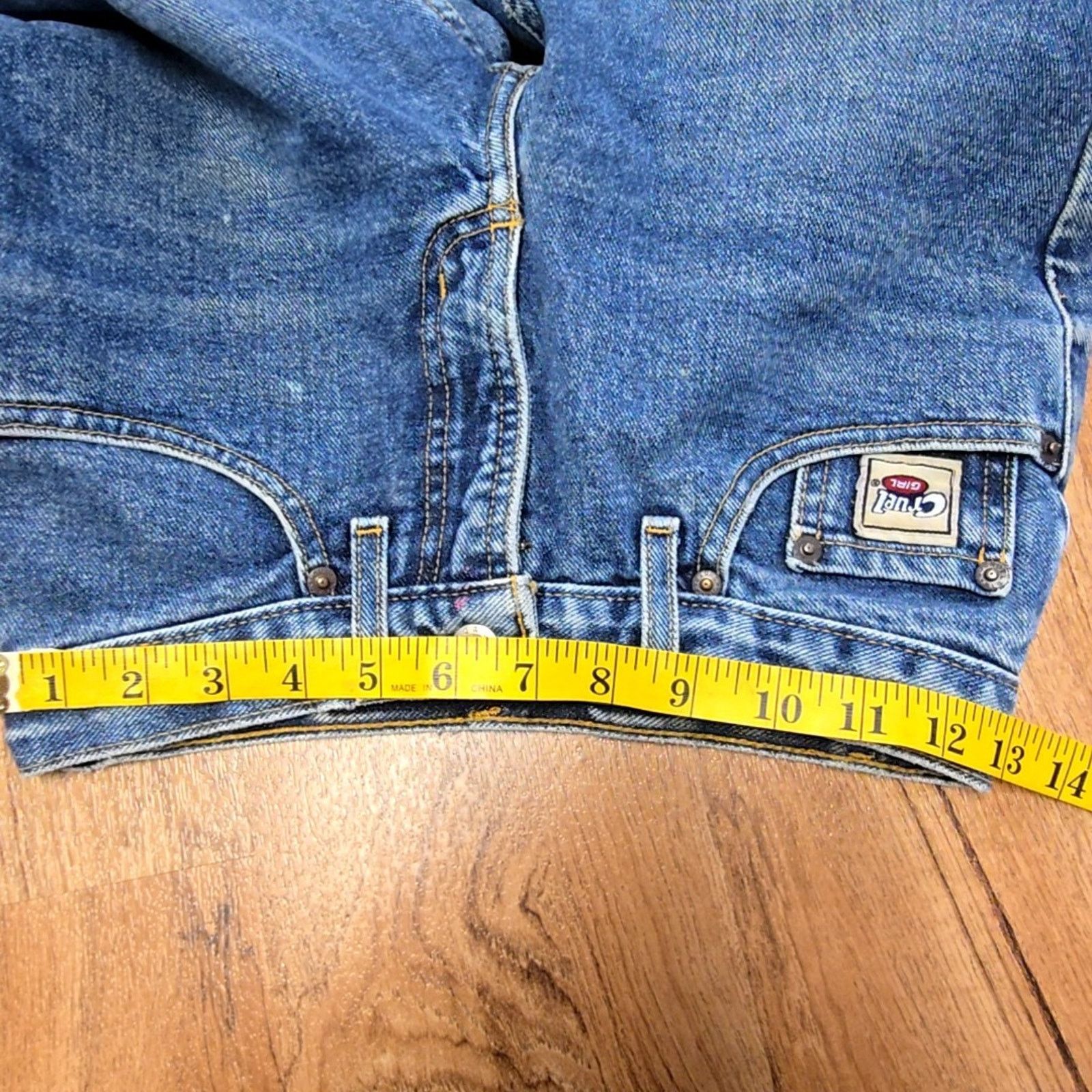 Other Cruel Low Rise Jeans Small Wash Denim 0 Slim Vintage Style Size 25" / US 0 / IT 36 - 12 Thumbnail