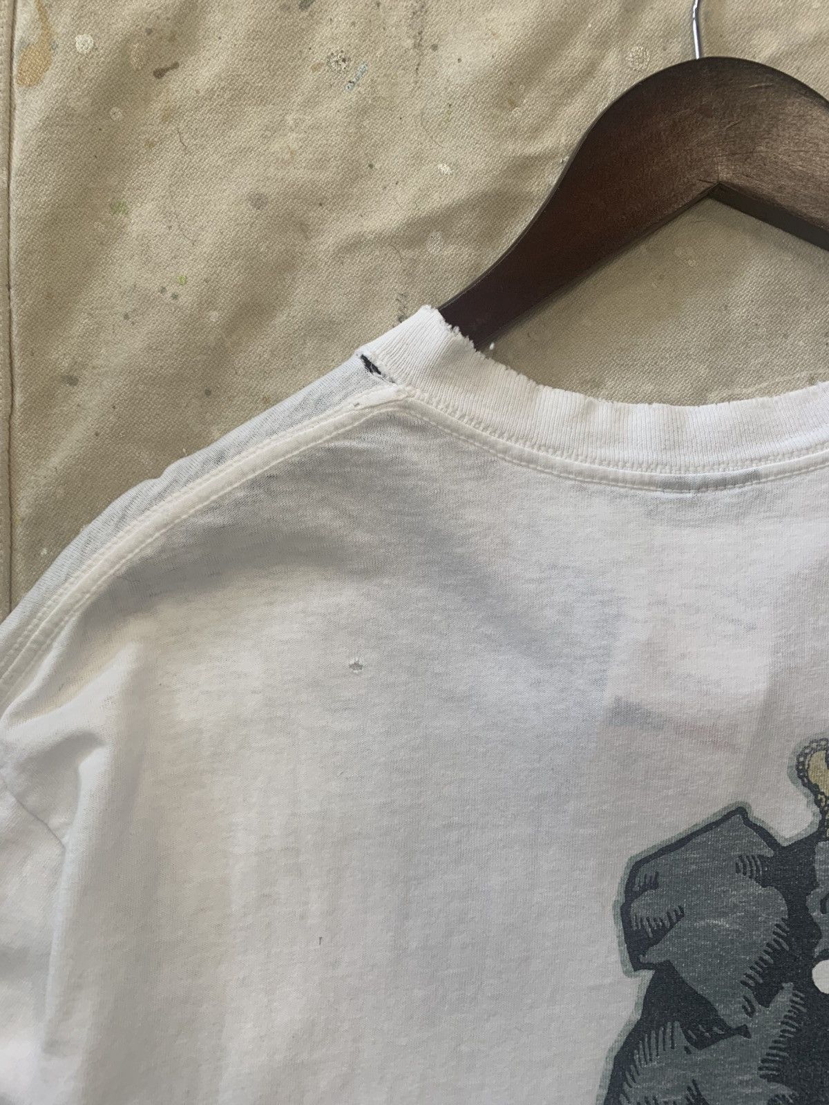 Stussy × Vintage Vintage 90s Stussy Elephant T Shirt Size US L / EU 52-54 / 3 - 10 Thumbnail