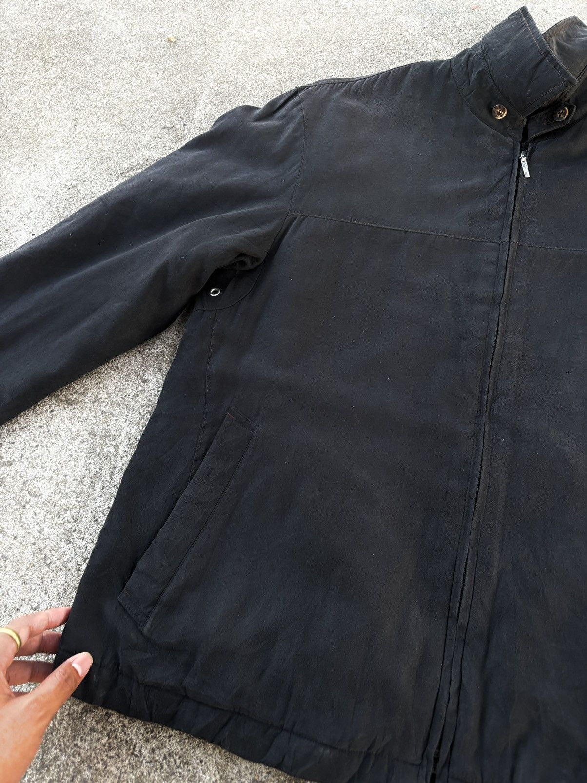 Kansai Yamamoto Faded Black Vintage Zip Jacket Size US L / EU 52-54 / 3 - 20 Thumbnail