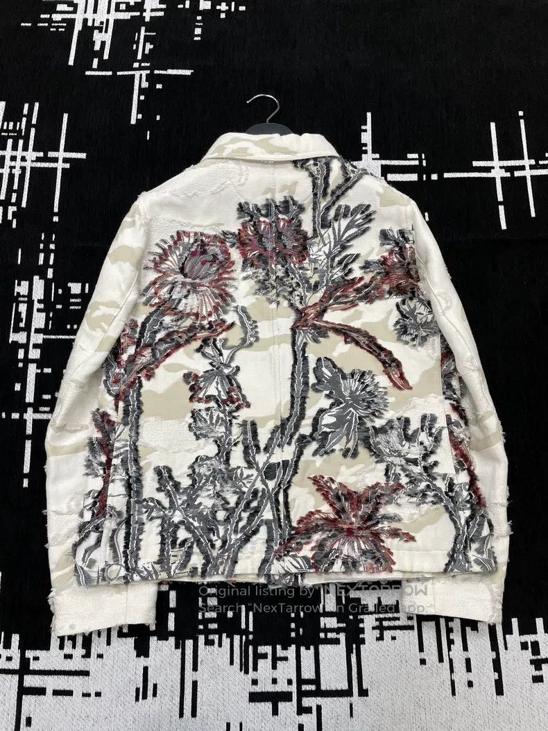 Dior Dior Three-dimensional embroidered jacket Size XS / US 0-2 / IT 36-38 - 3 Thumbnail