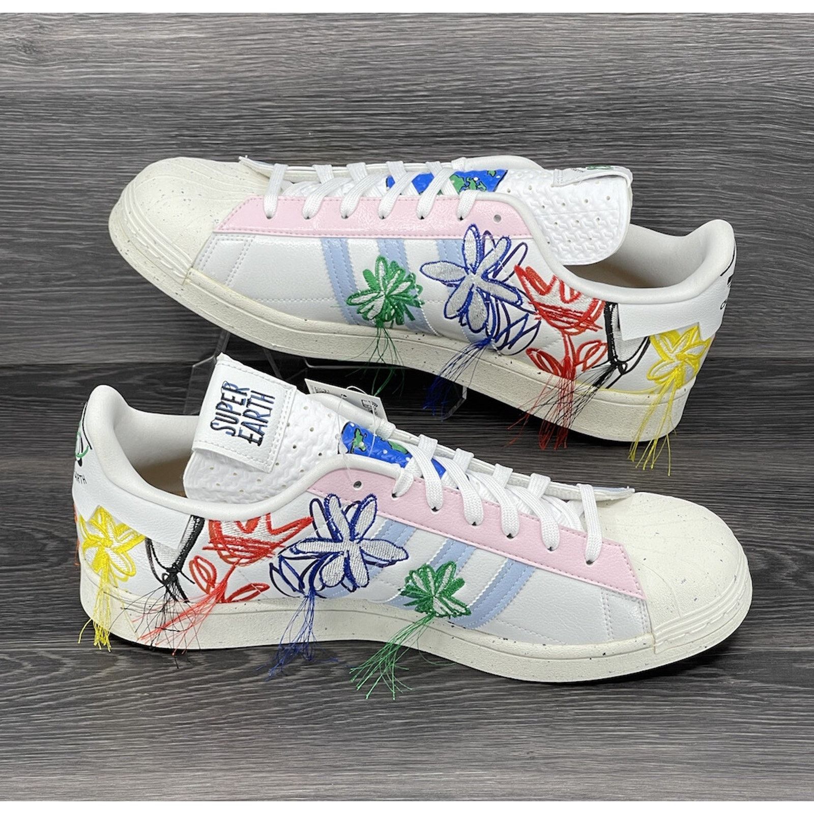Adidas adidas Superstar Superearth x SW | Size 13M [new] FZ4724 Size US 13 / EU 46 - 8 Thumbnail