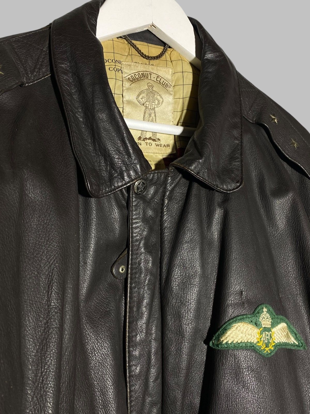 Other Coconut Club ‘Moon over Miami’ Leather Jacket Size US L / EU 52-54 / 3 - 4 Thumbnail