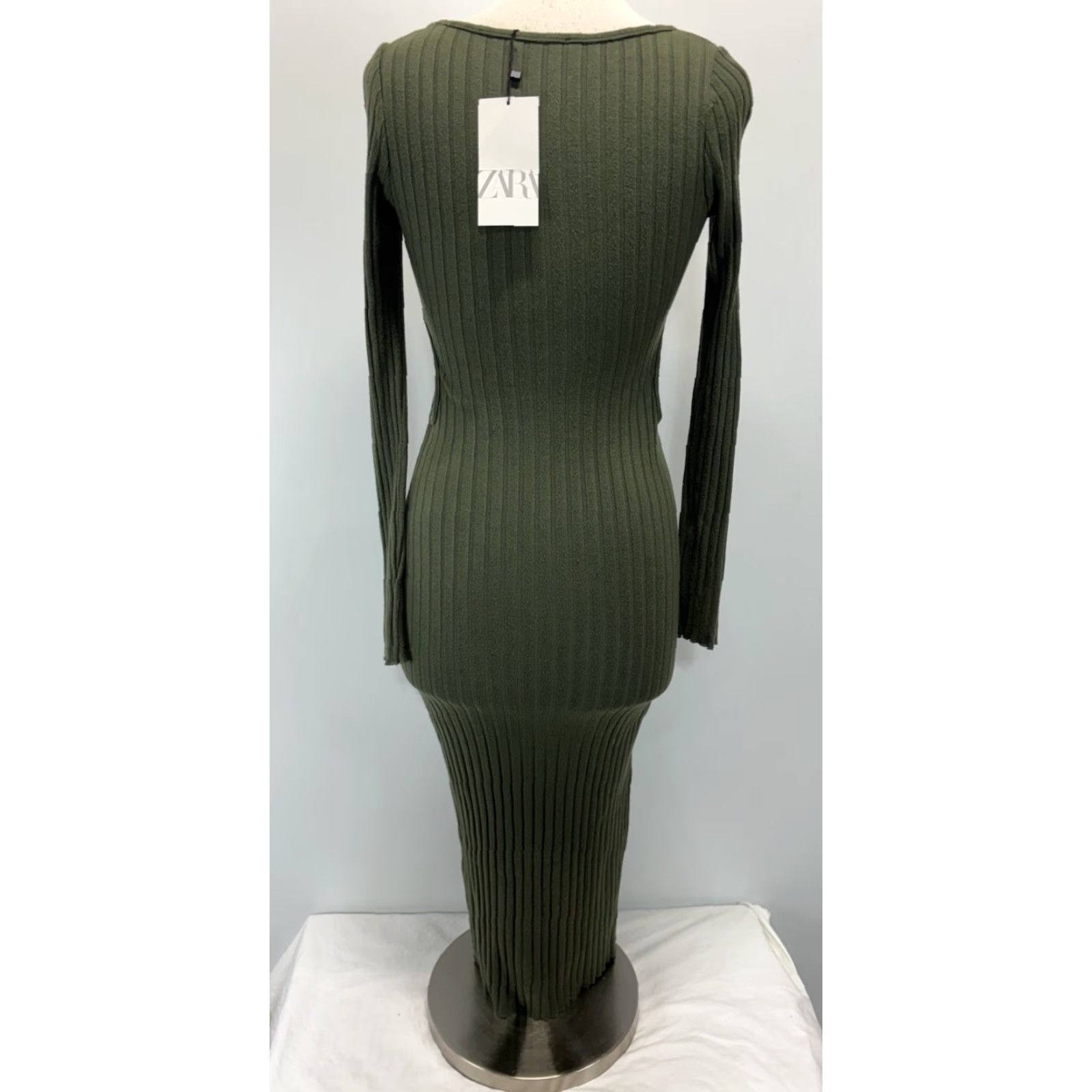 slim fit dress slacks Long Knit Dress - T2