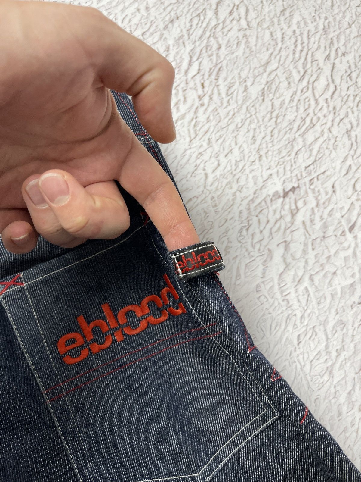 Rap Tees EBLOOD vintage rap jeans denim carpenter pants Size US 28 / EU 44 - 4 Thumbnail