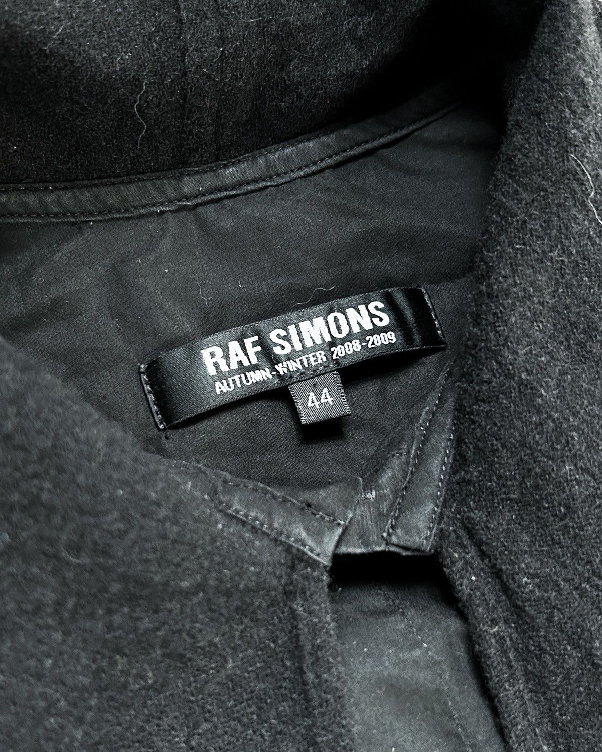 Raf Simons RAF SIMONS AW08 SCARF BUTTON UP Size US S / EU 44-46 / 1 - 4 Thumbnail