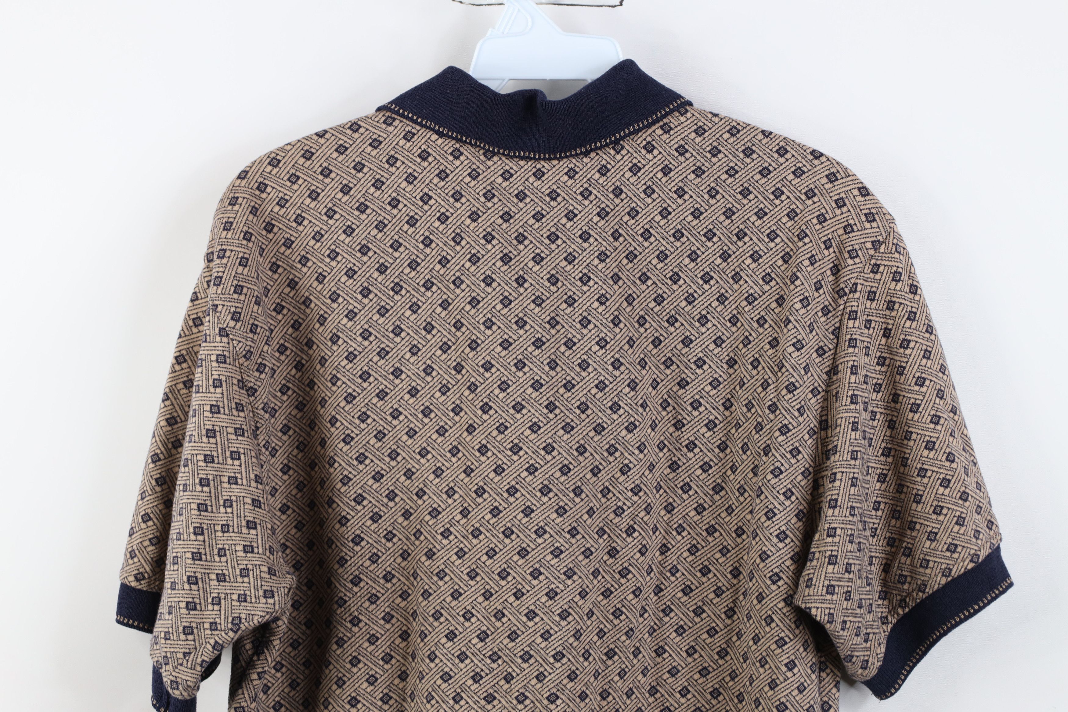 Vintage Vintage 90s Streetwear Knit Collared Golf Polo Shirt Size US M / EU 48-50 / 2 - 9 Thumbnail